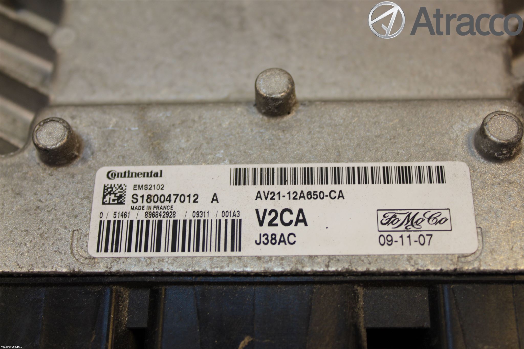 Ford FIESTA 09-12 Styrenhet Insprut Bensin