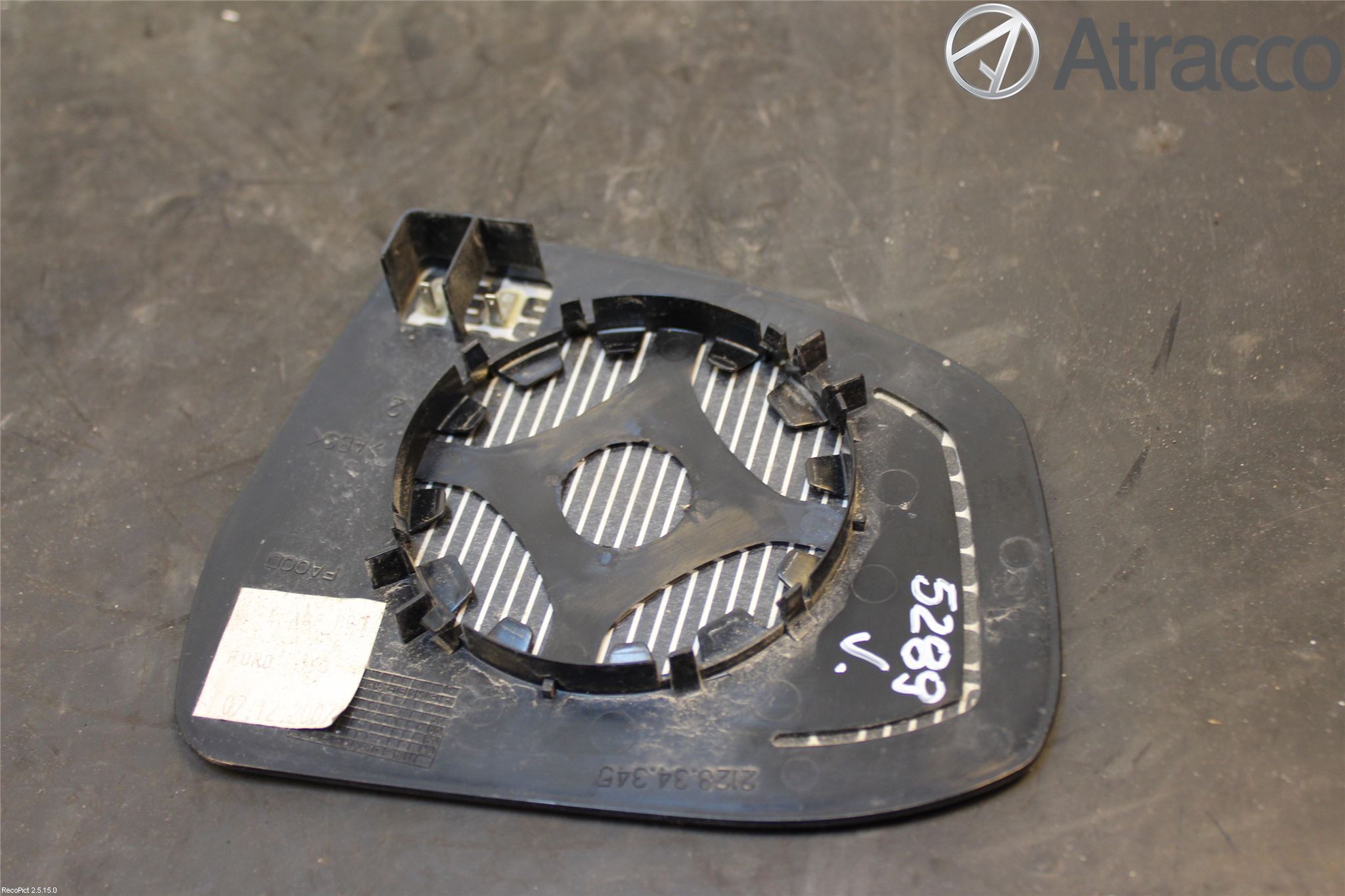 Ford FOCUS 08-11 Spegelglas Vä