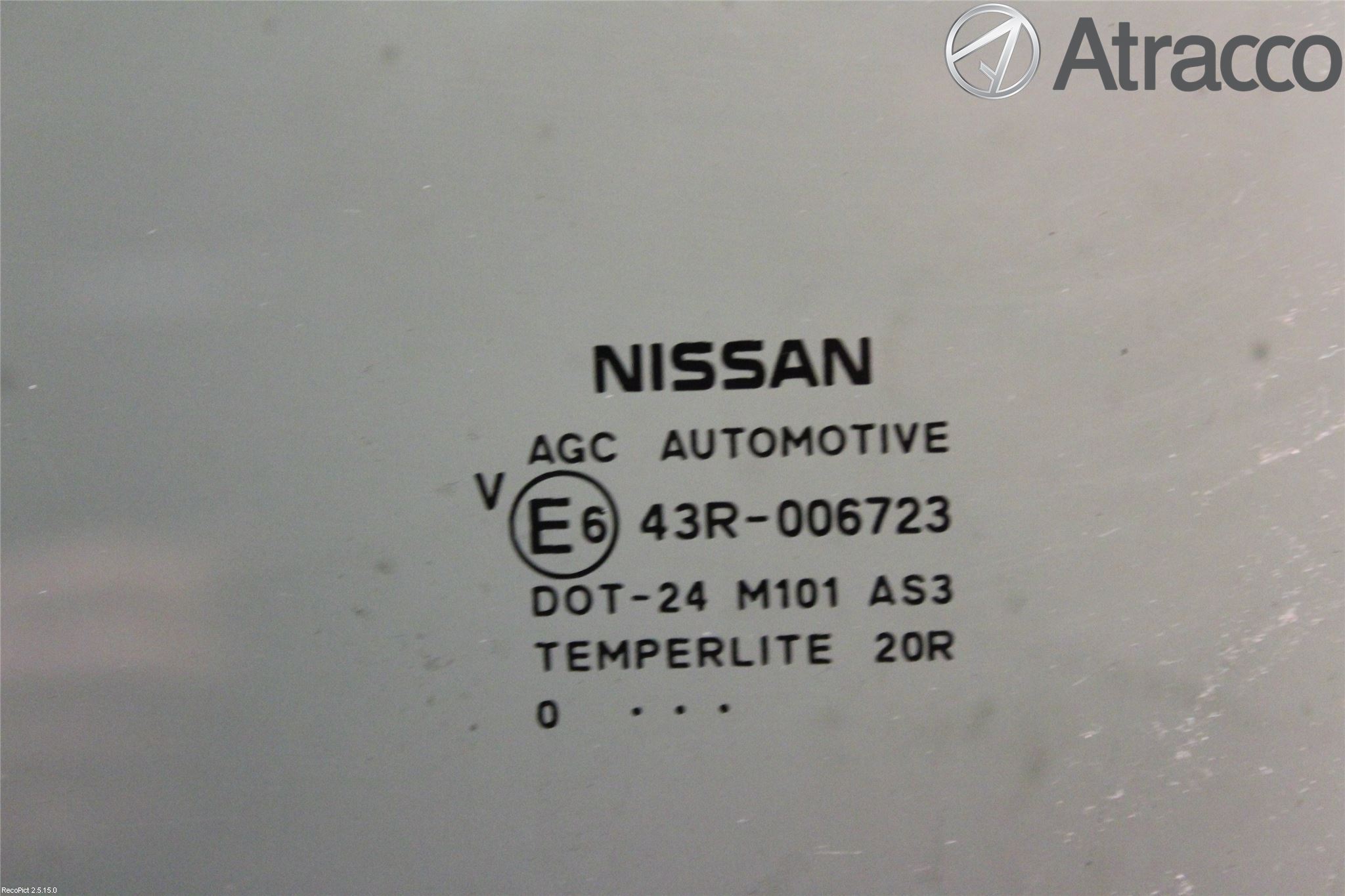 Nissan QASHQAI 10-14 Dörruta Bak Vänster