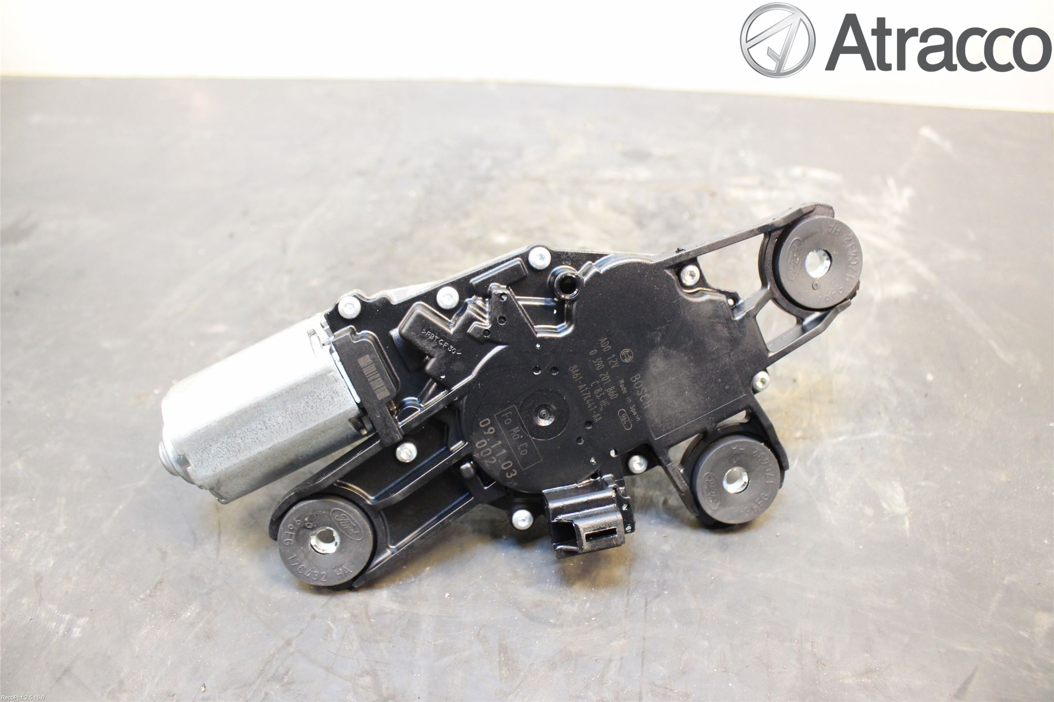 Ford FIESTA 09-12 Torkarmotor Baklucka