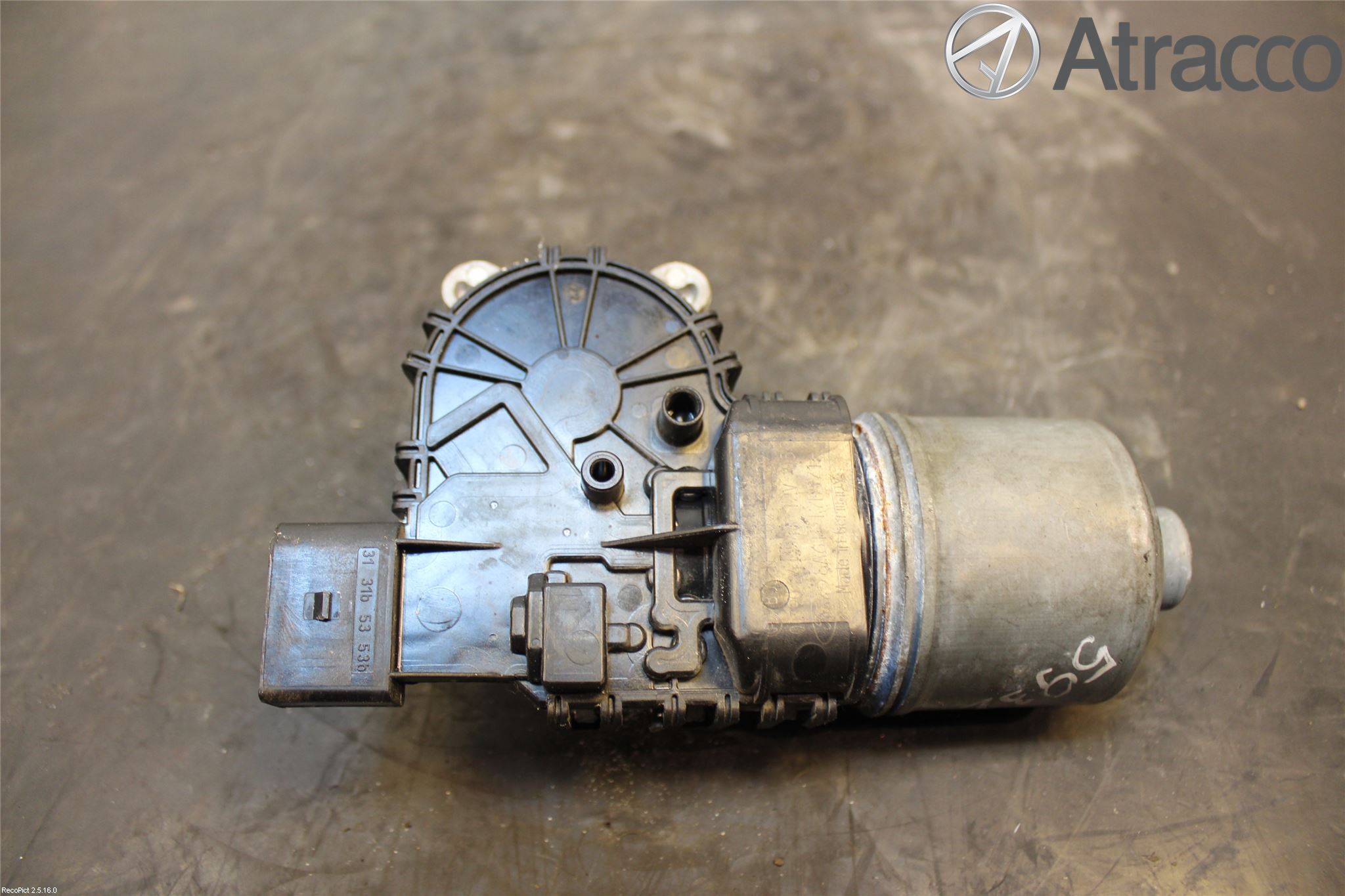 Ford FIESTA 09-12 Torkarmotor Vindruta