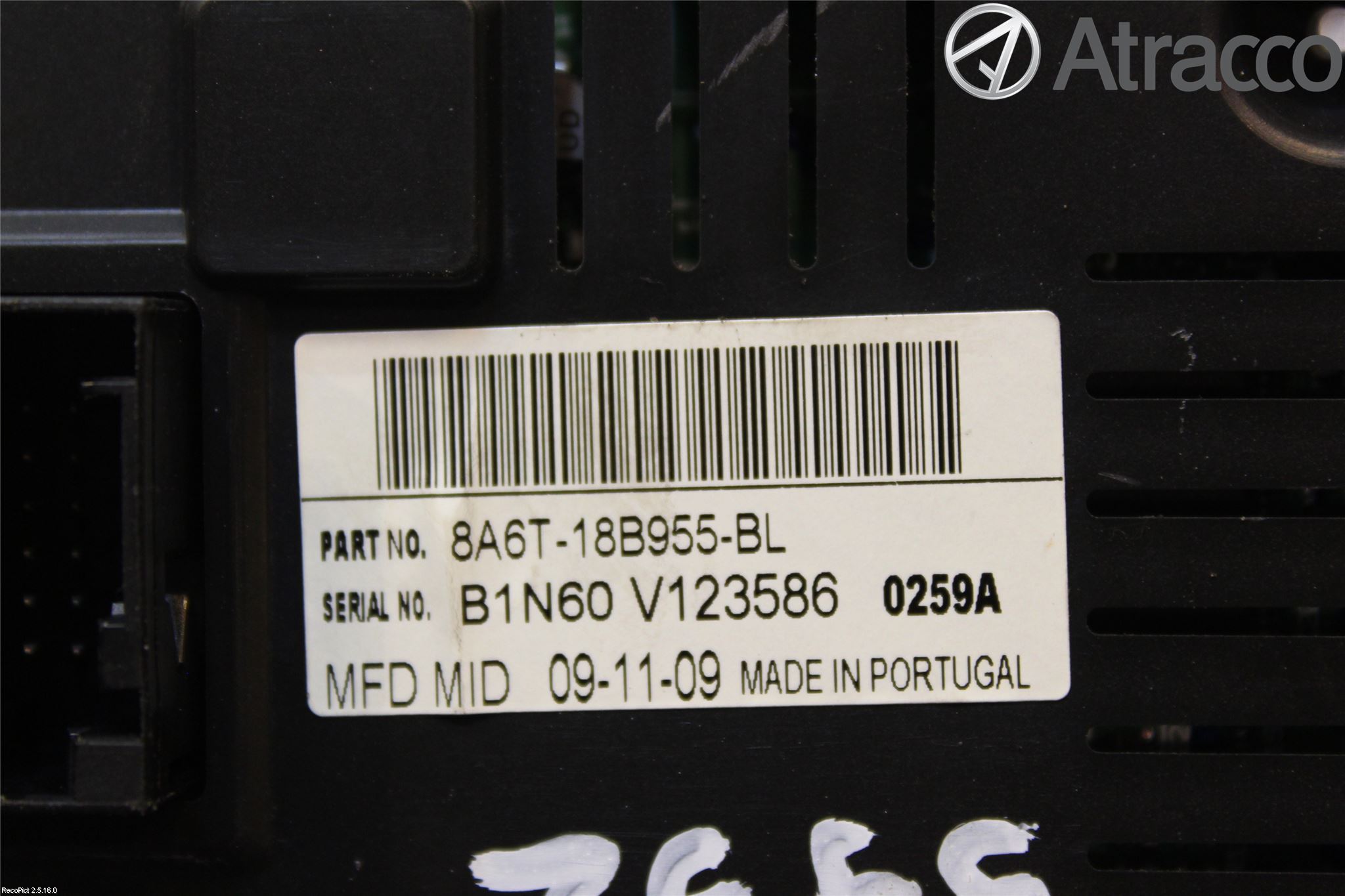 Ford FIESTA 09-12 Cd Radio - Multimediapanel