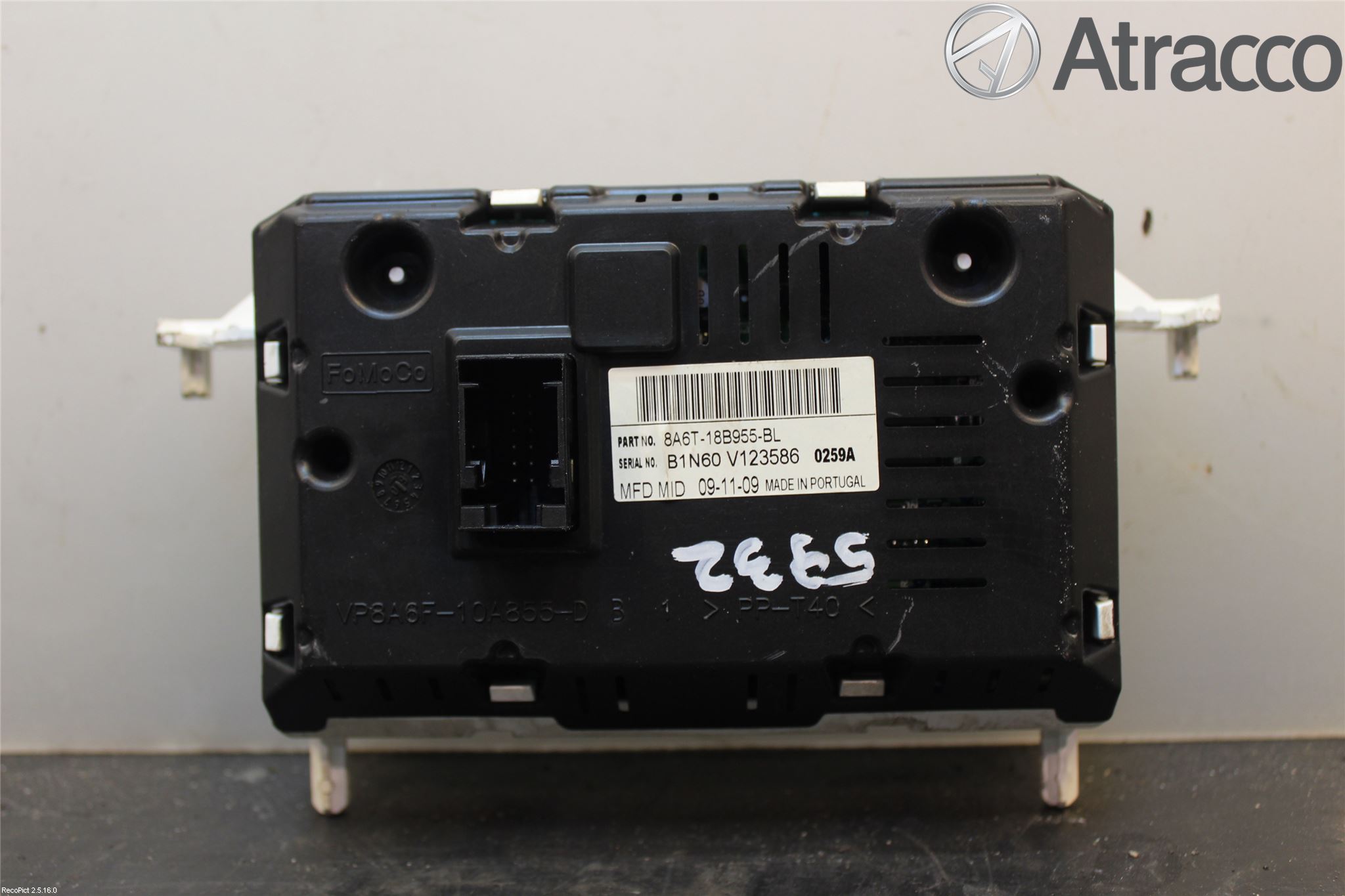 Ford FIESTA 09-12 Cd Radio - Multimediapanel