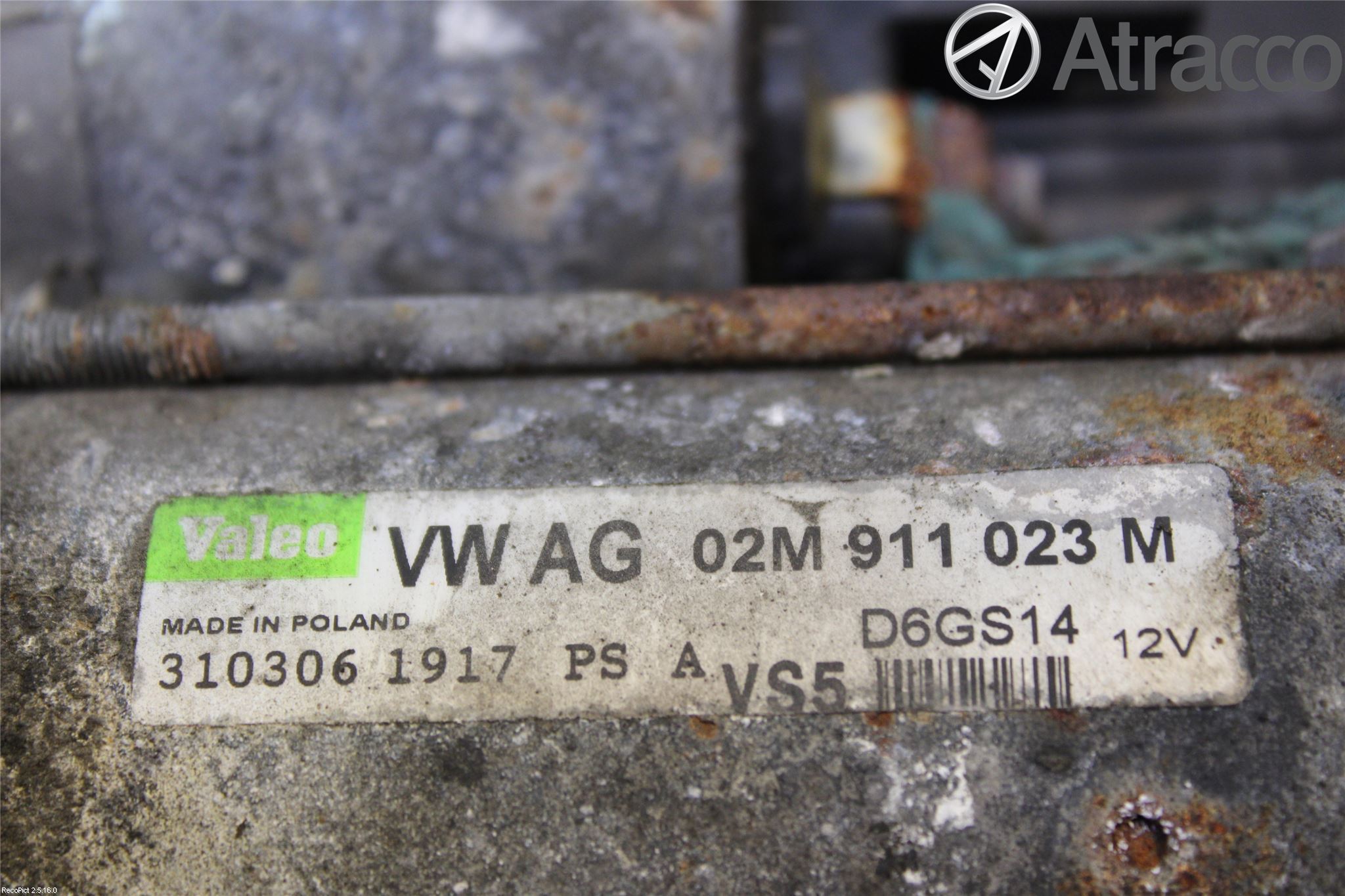 Volkswagen VW PASSAT 05-11 Startmotor