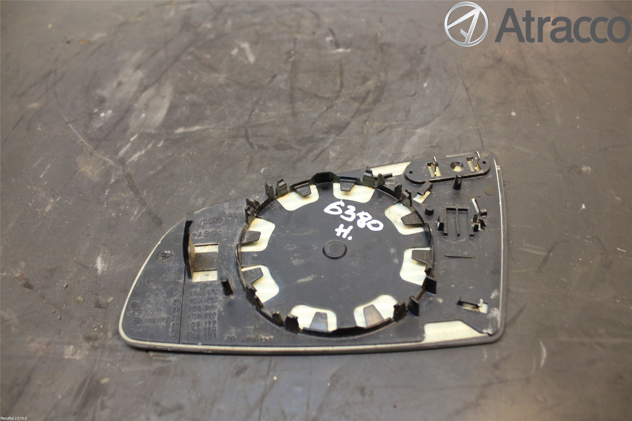 Audi A3/S3     04-05 Spegelglas Hö