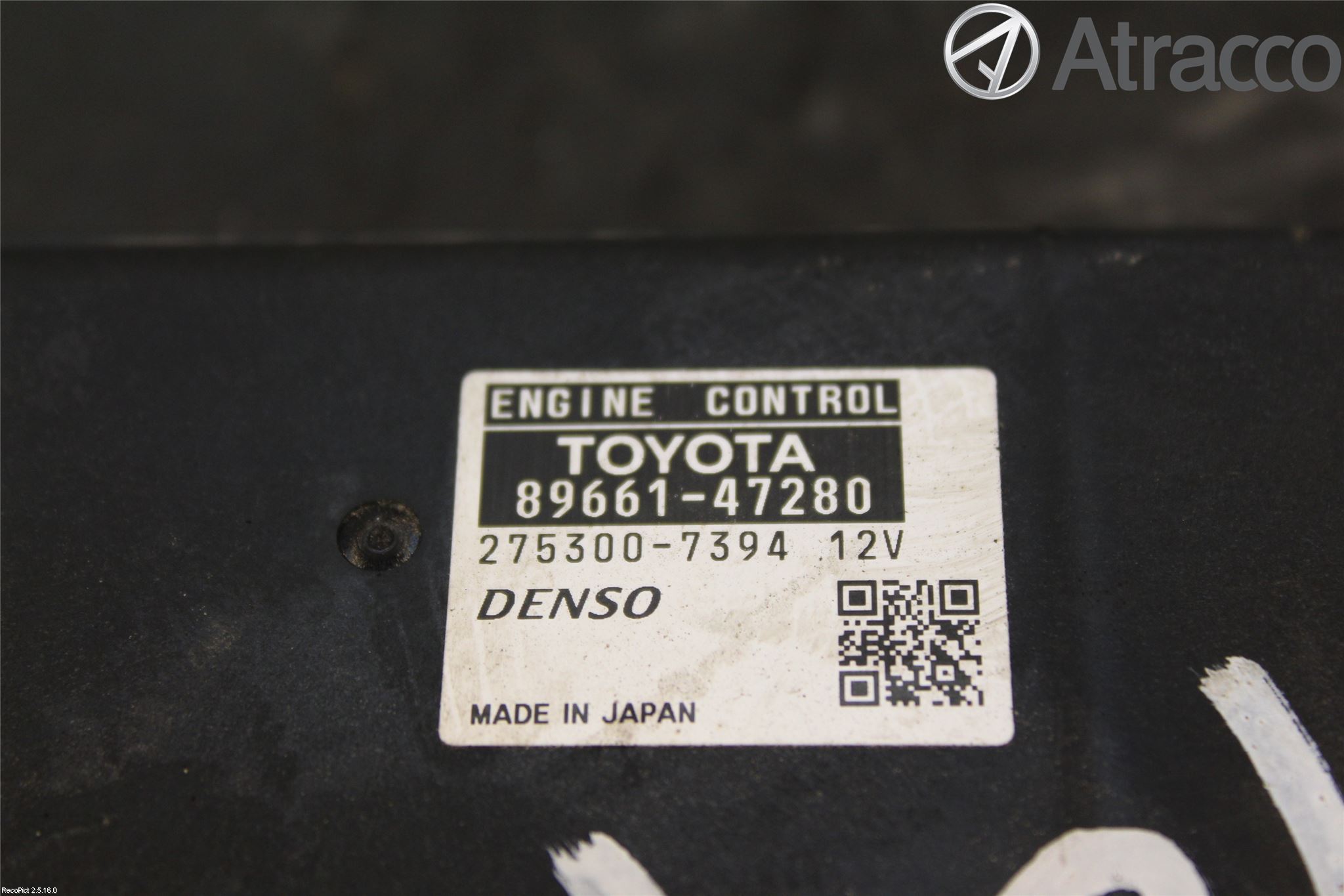 Toyota PRIUS ZVW30 09-20 Styrenhet Insprut Bensin
