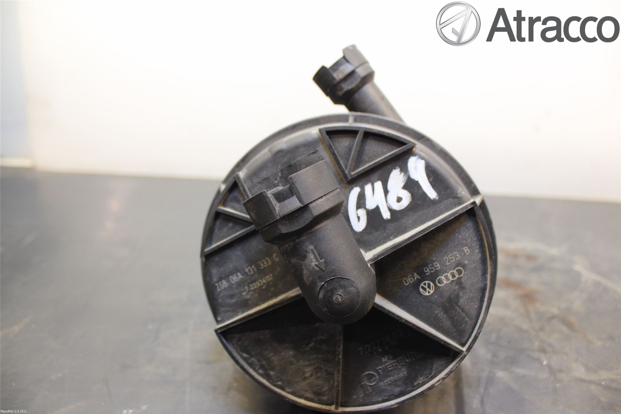 Volkswagen VW GOLF V 04-09 Luftpump-Avgasrening