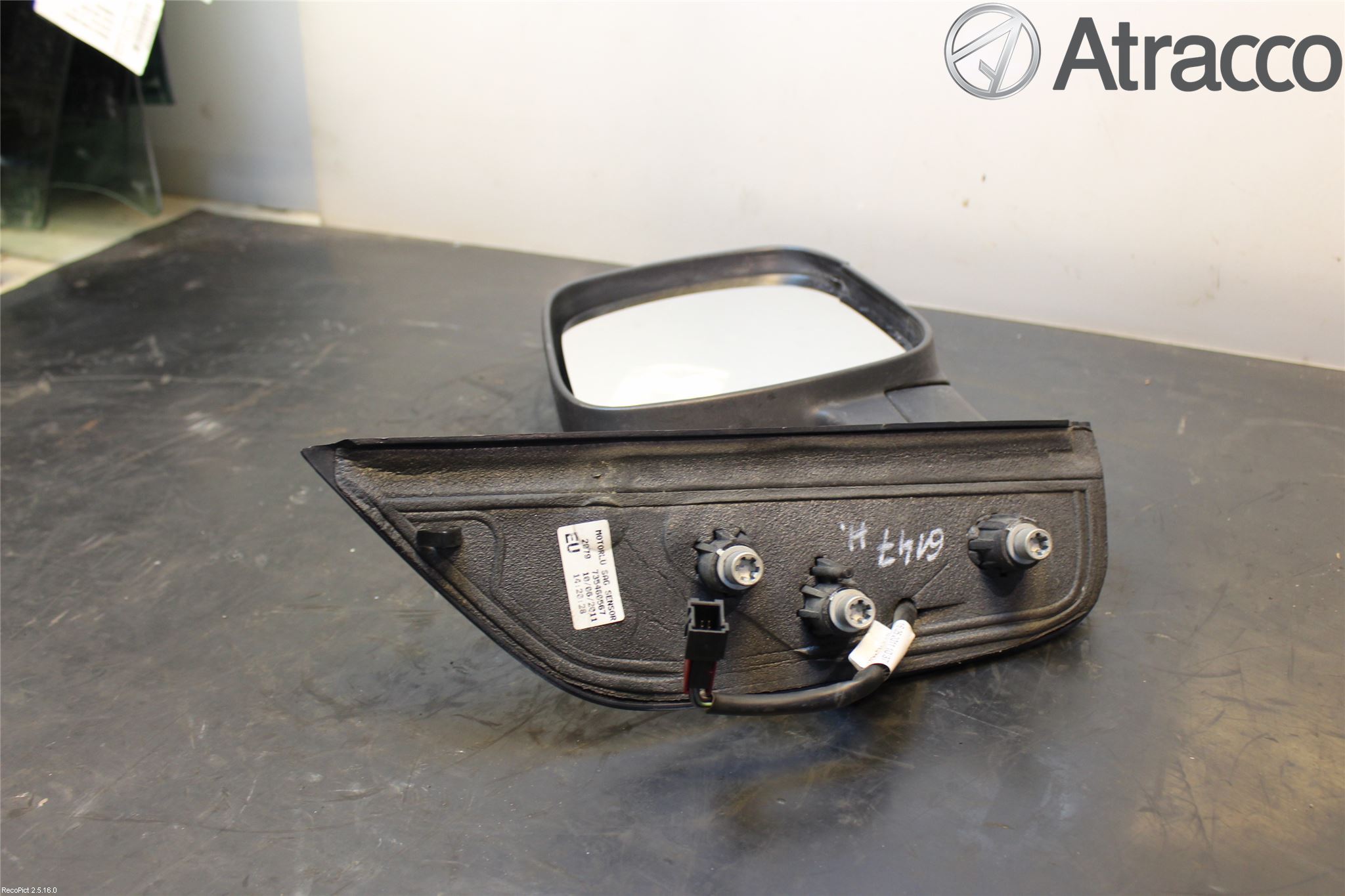 Peugeot BIPPER Spegel Yttre El Hö