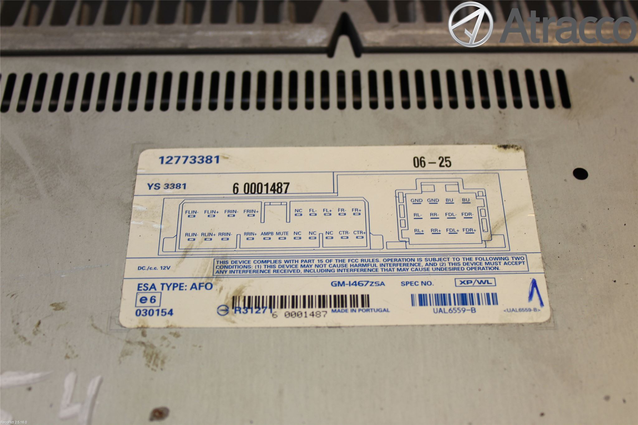 Saab 9-3 VER 2 Radio-Stereo Förstärkare