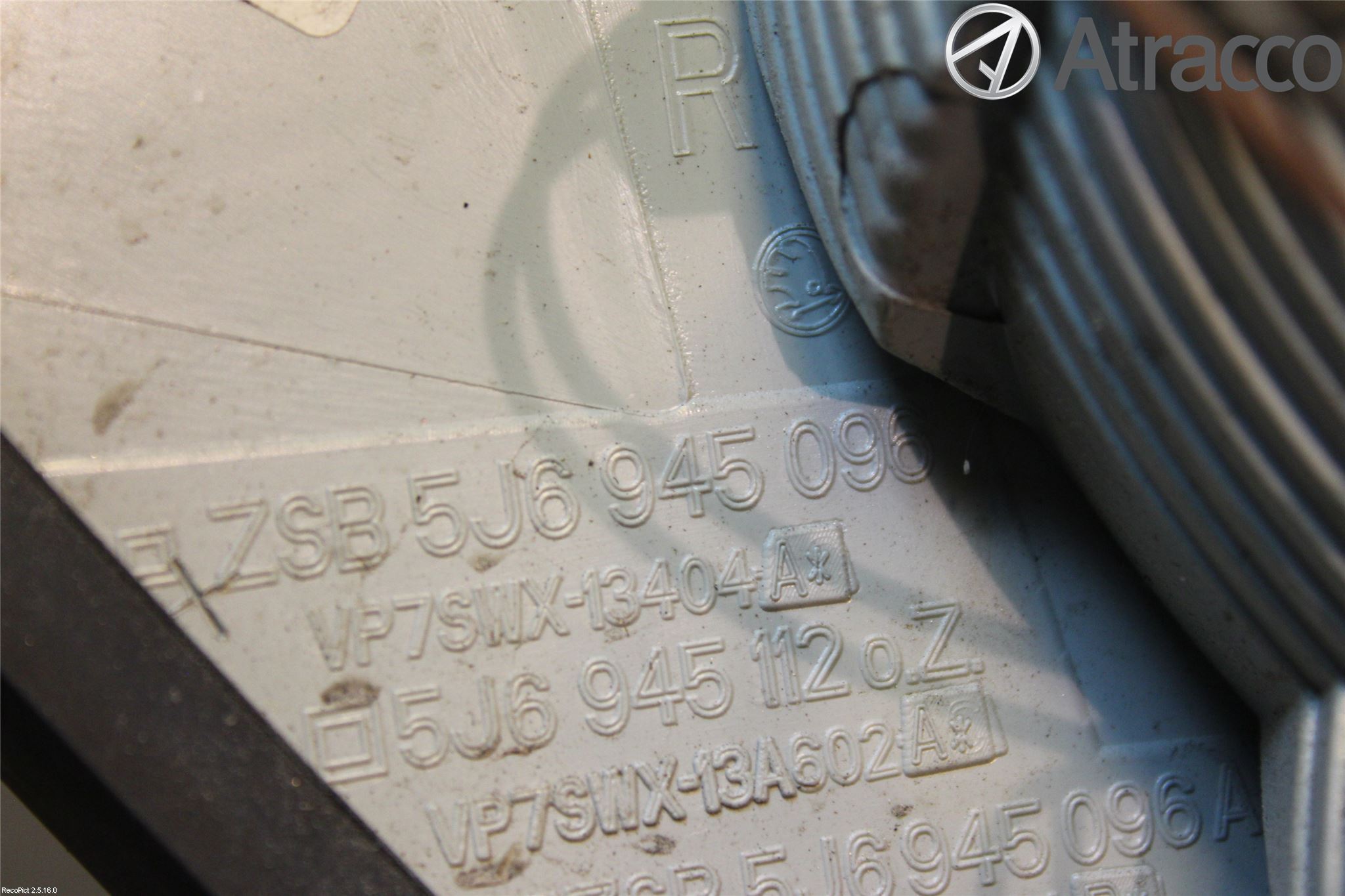 Skoda FABIA 07-14 Bakljus Höger