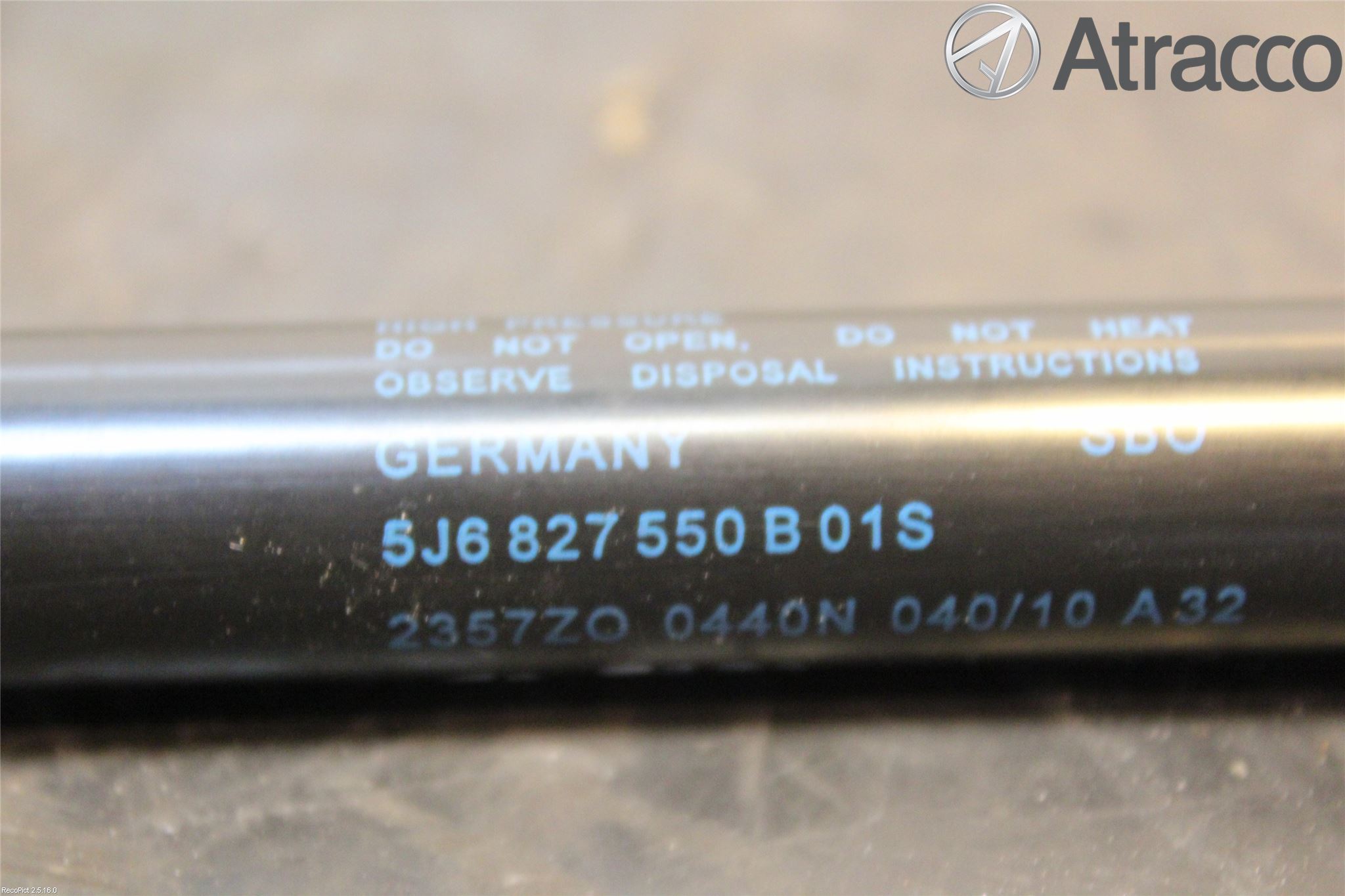 Skoda FABIA 07-14 Gasfjäder Baklucka