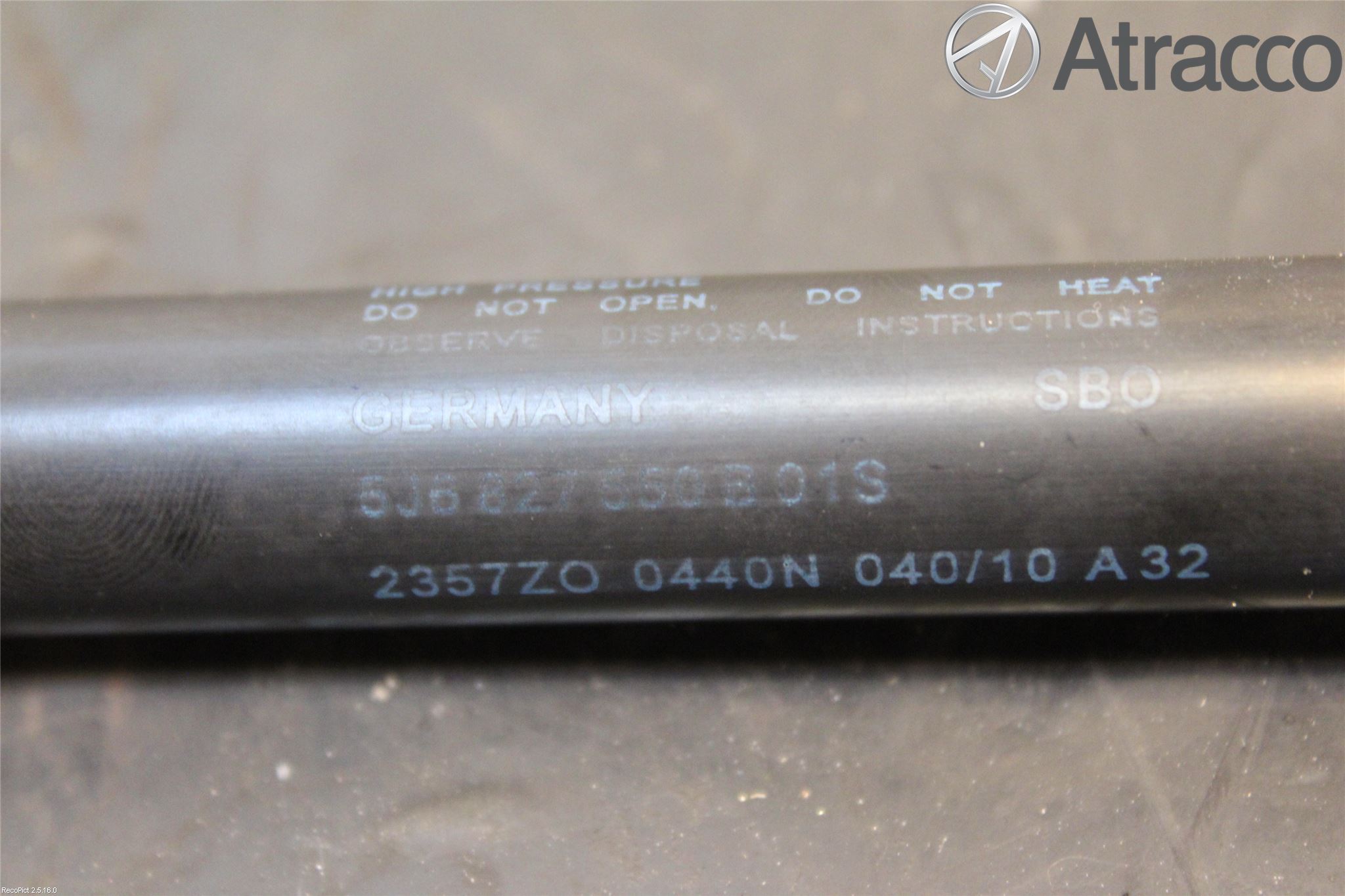 Skoda FABIA 07-14 Gasfjäder Baklucka