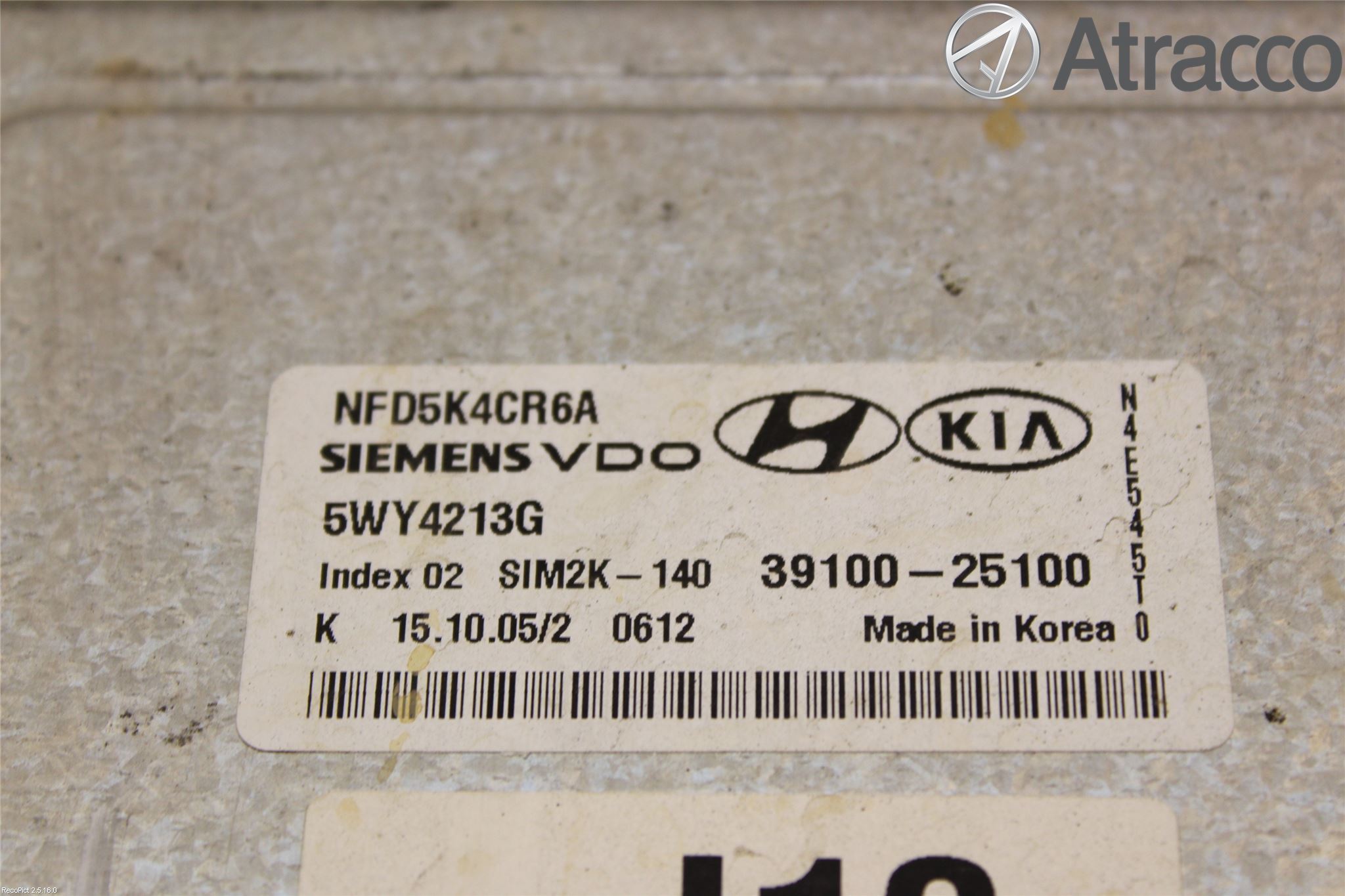 Hyundai SONATA 06-10 Styrenhet Insprut Bensin