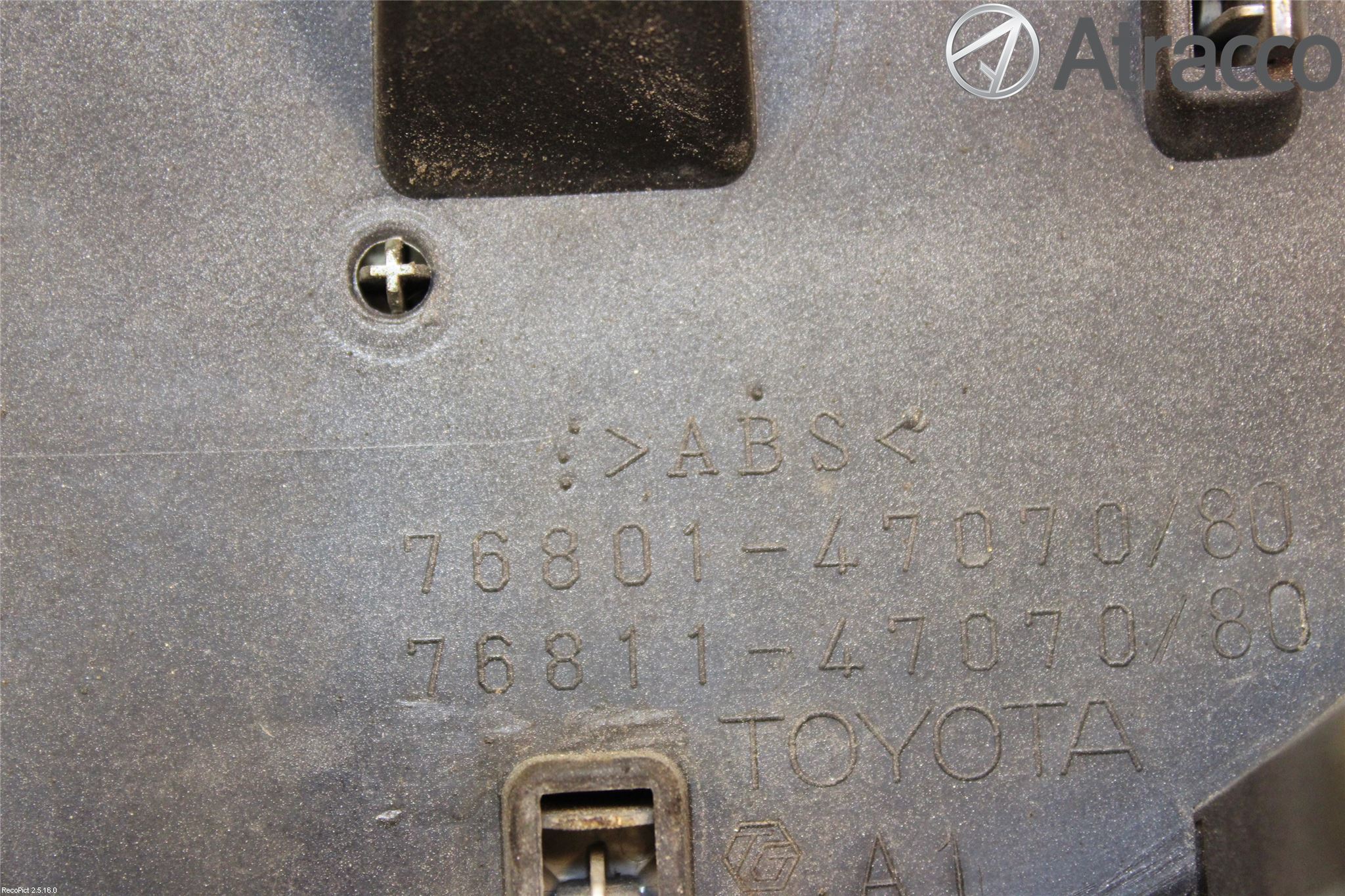 Toyota PRIUS ZVW30 09-20 Bakluckehandtag