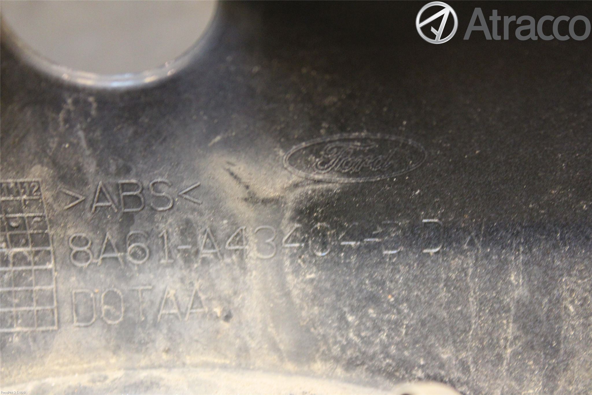 Ford FIESTA 09-12 Bakluckehandtag