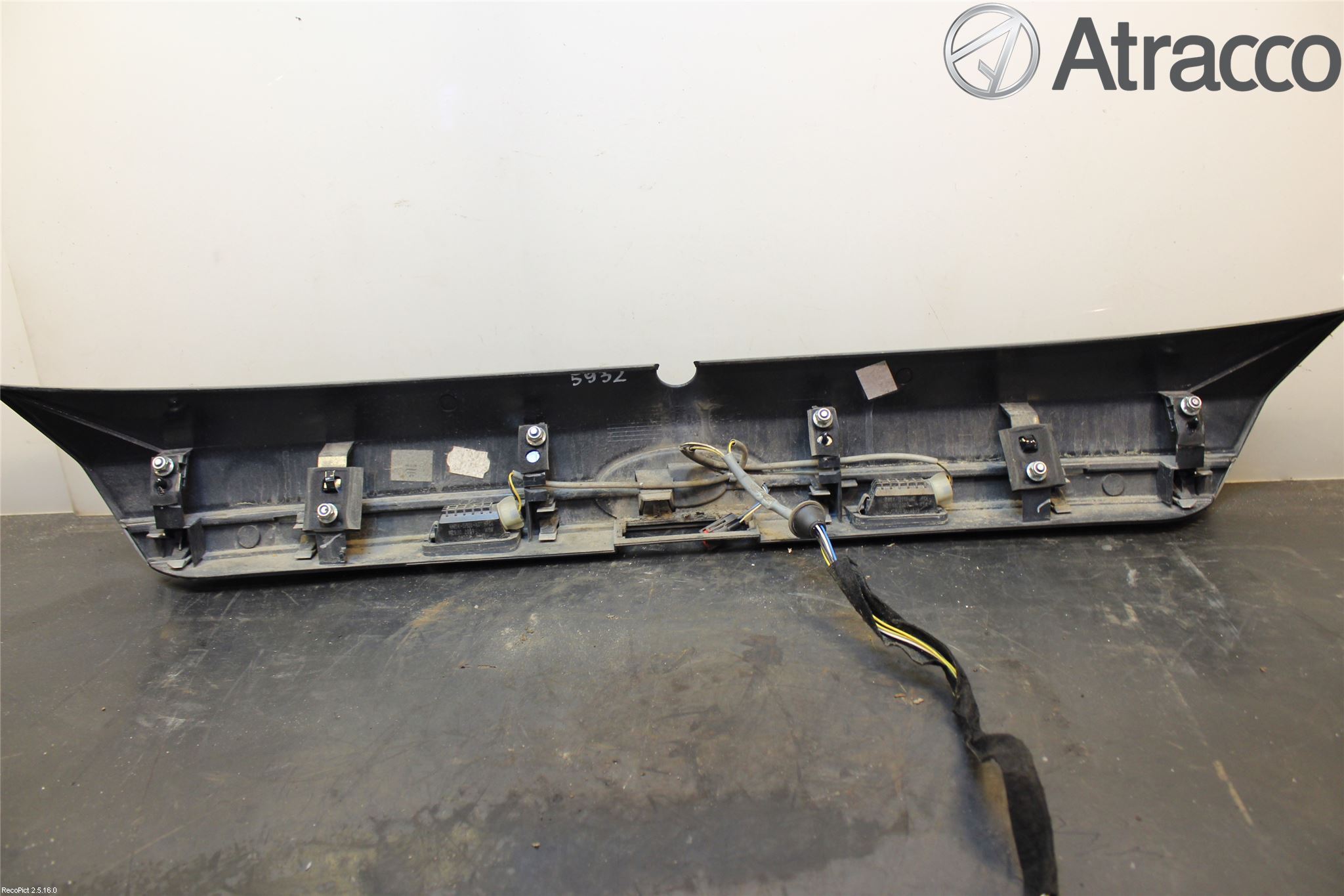 Ford FIESTA 09-12 Bakluckehandtag