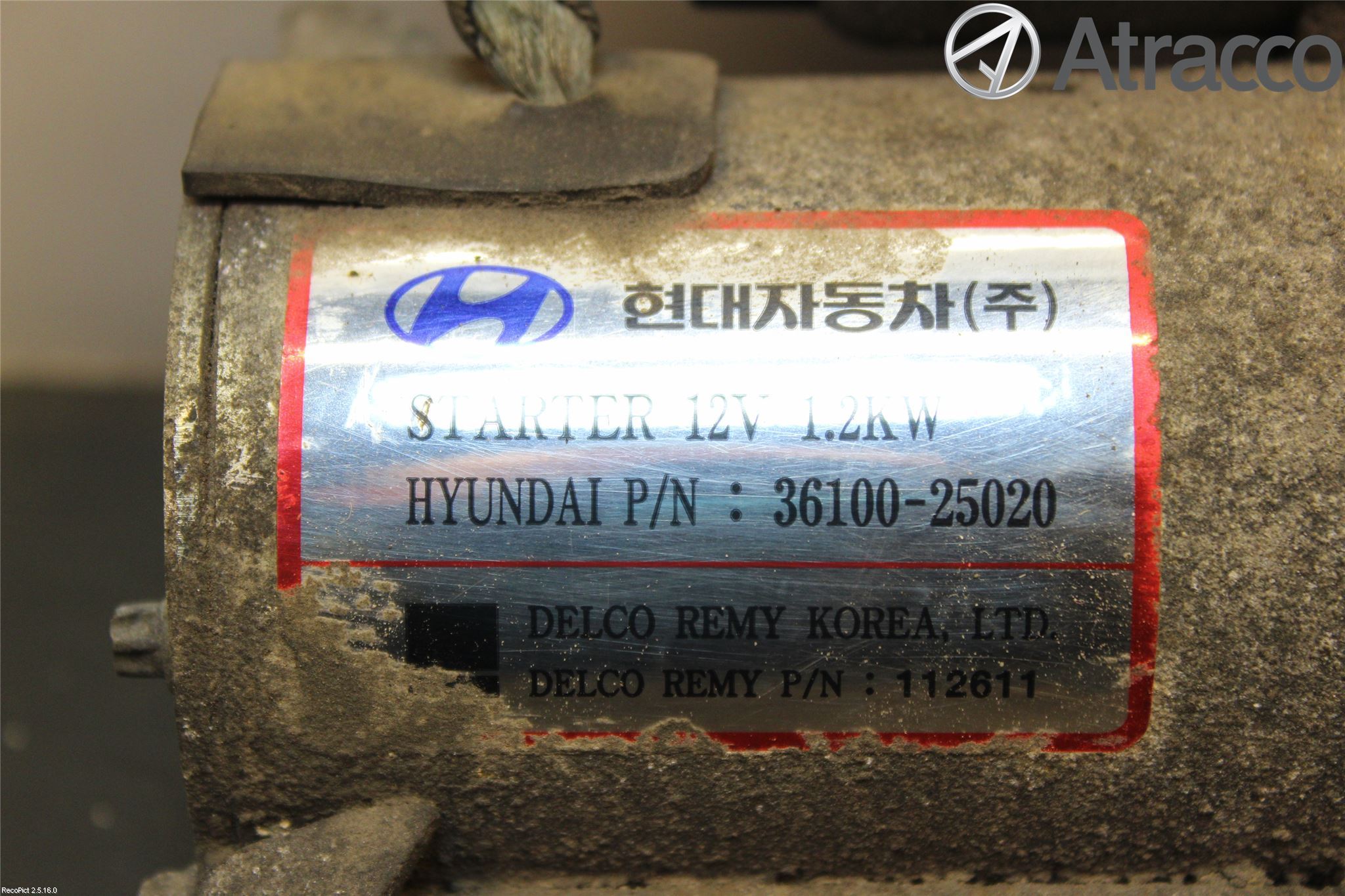 Hyundai SONATA 06-10 Startmotor