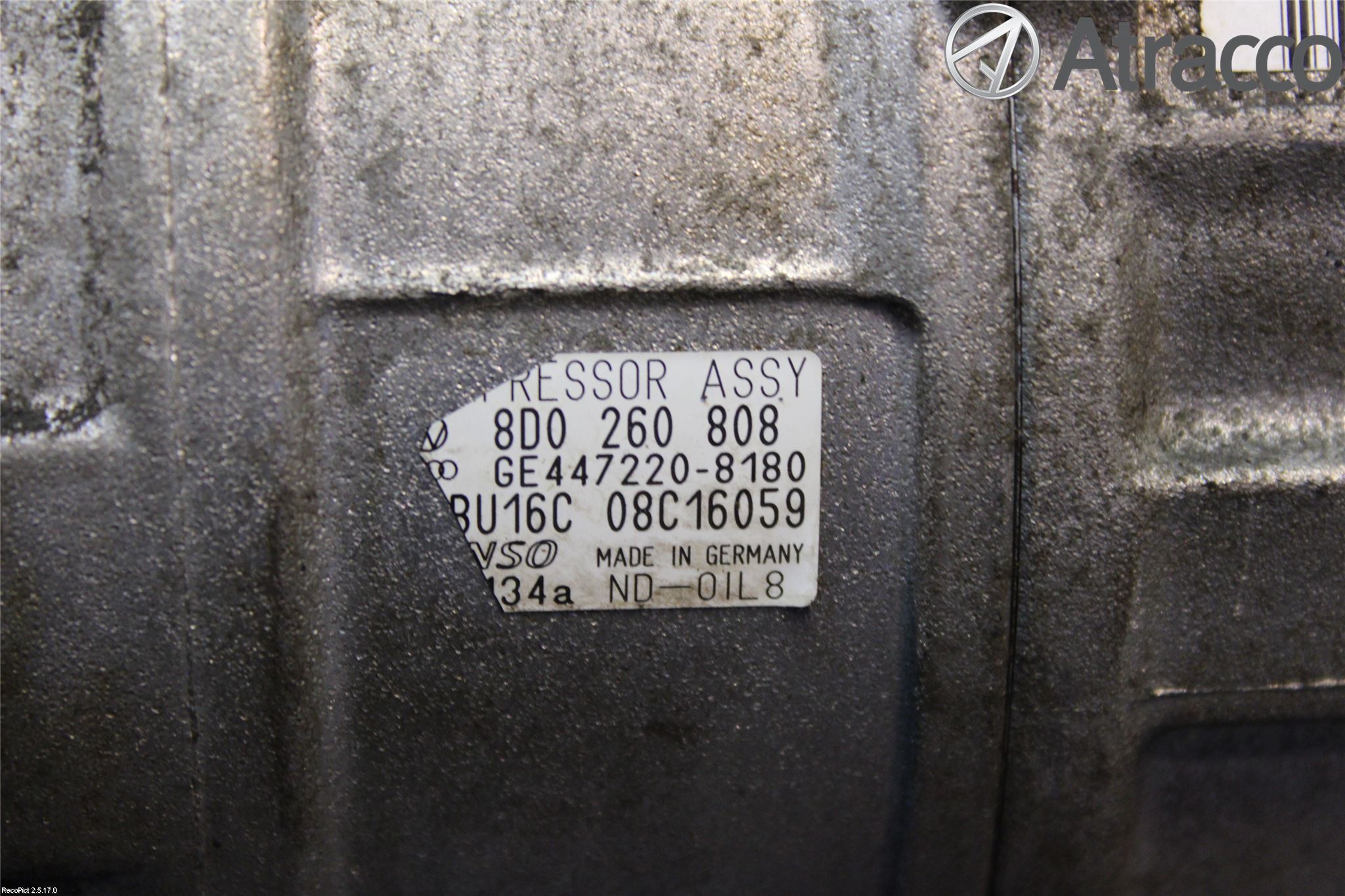 Volkswagen VW PASSAT 01-05 Ac Kompressor