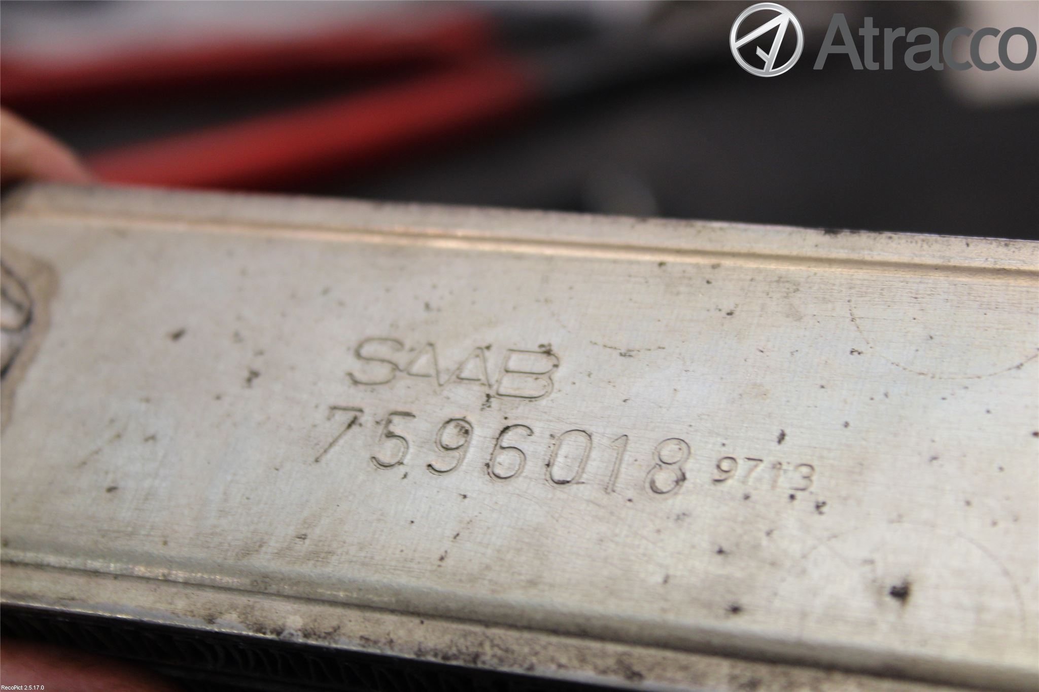 Saab 9000 CS    92-98 Laddluft-Intercooler Kyl