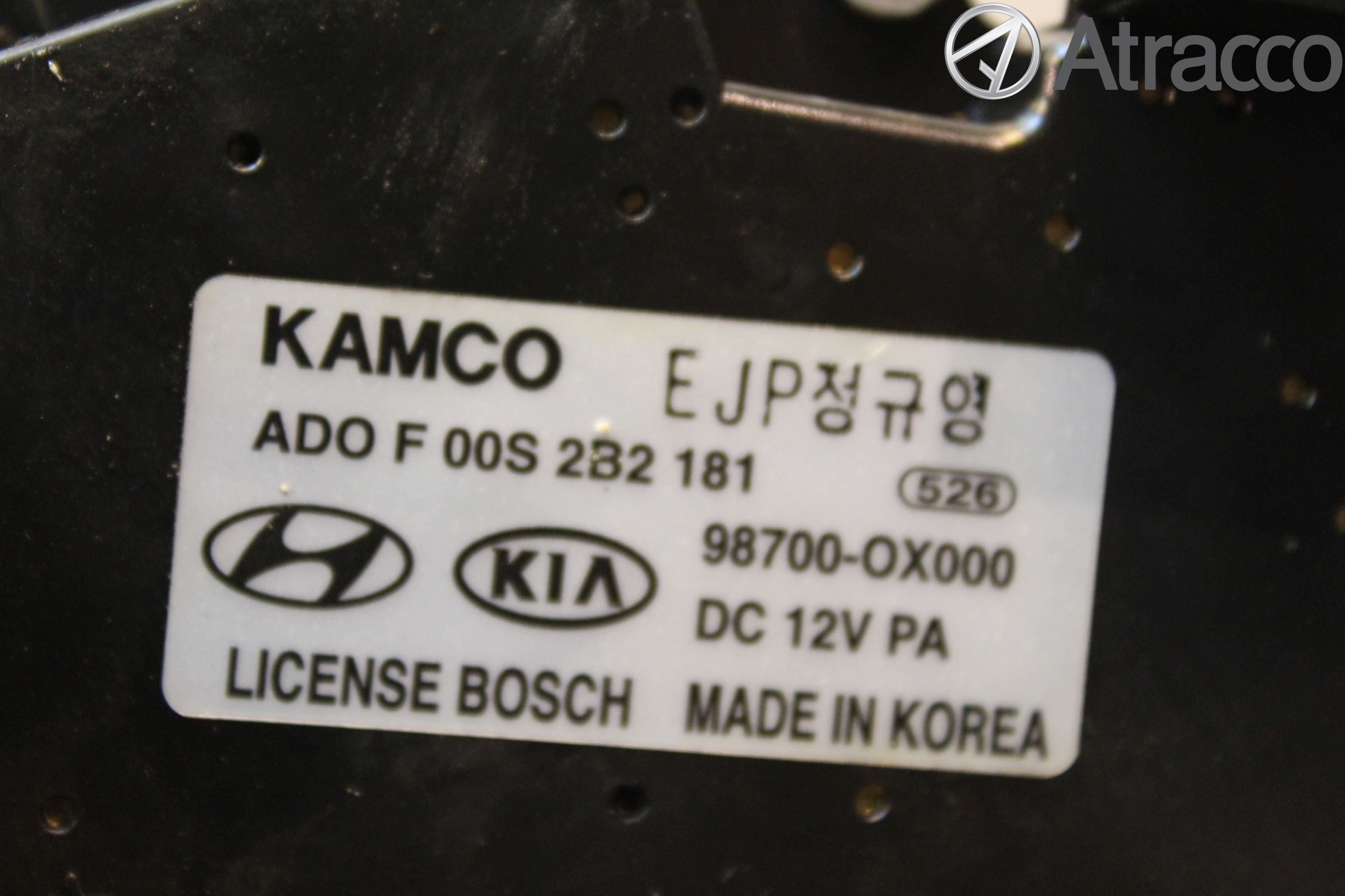 Hyundai i10 PA 08-13 Torkarmotor Baklucka