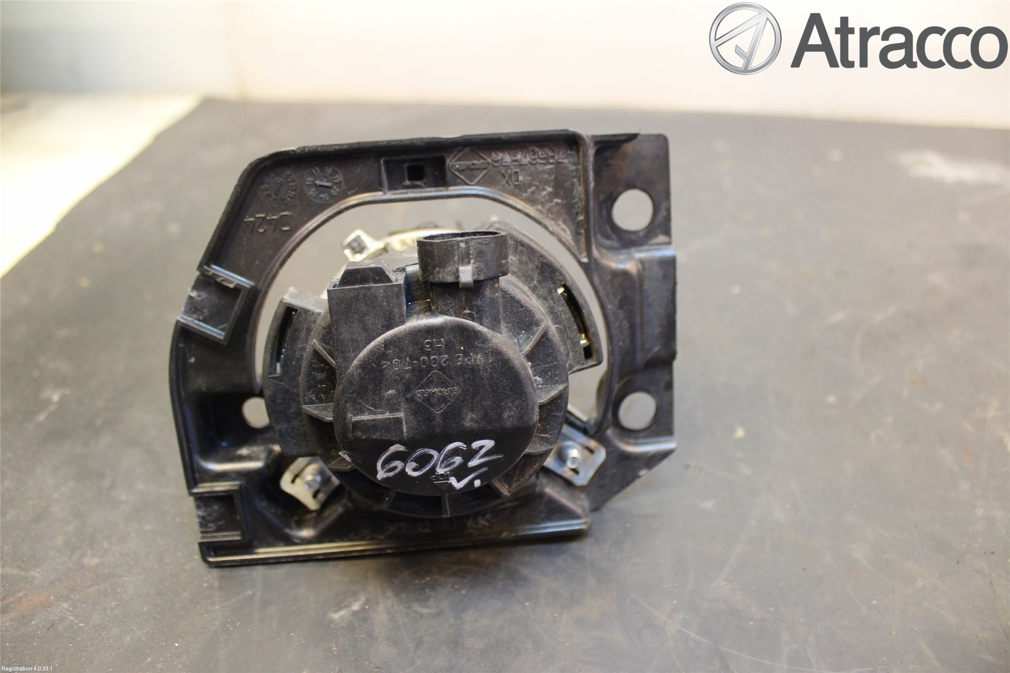 Fiat 500 07- Dimljus-Varselljus Fram