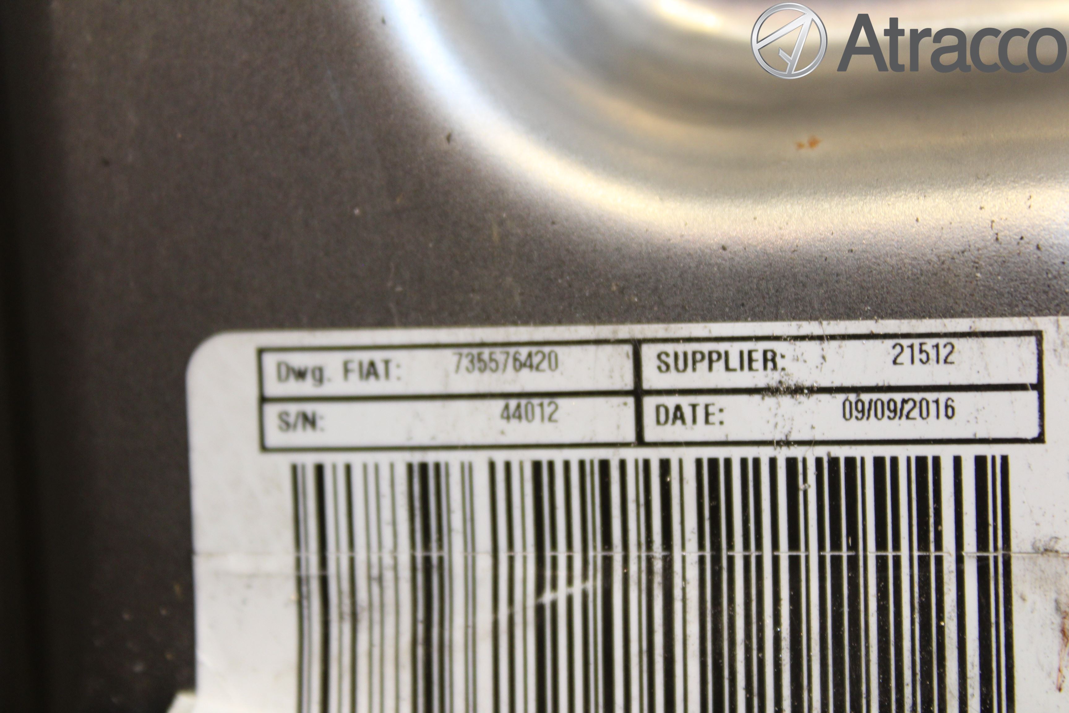 Fiat 500 07- Rattaxelagg Med Inb Servo