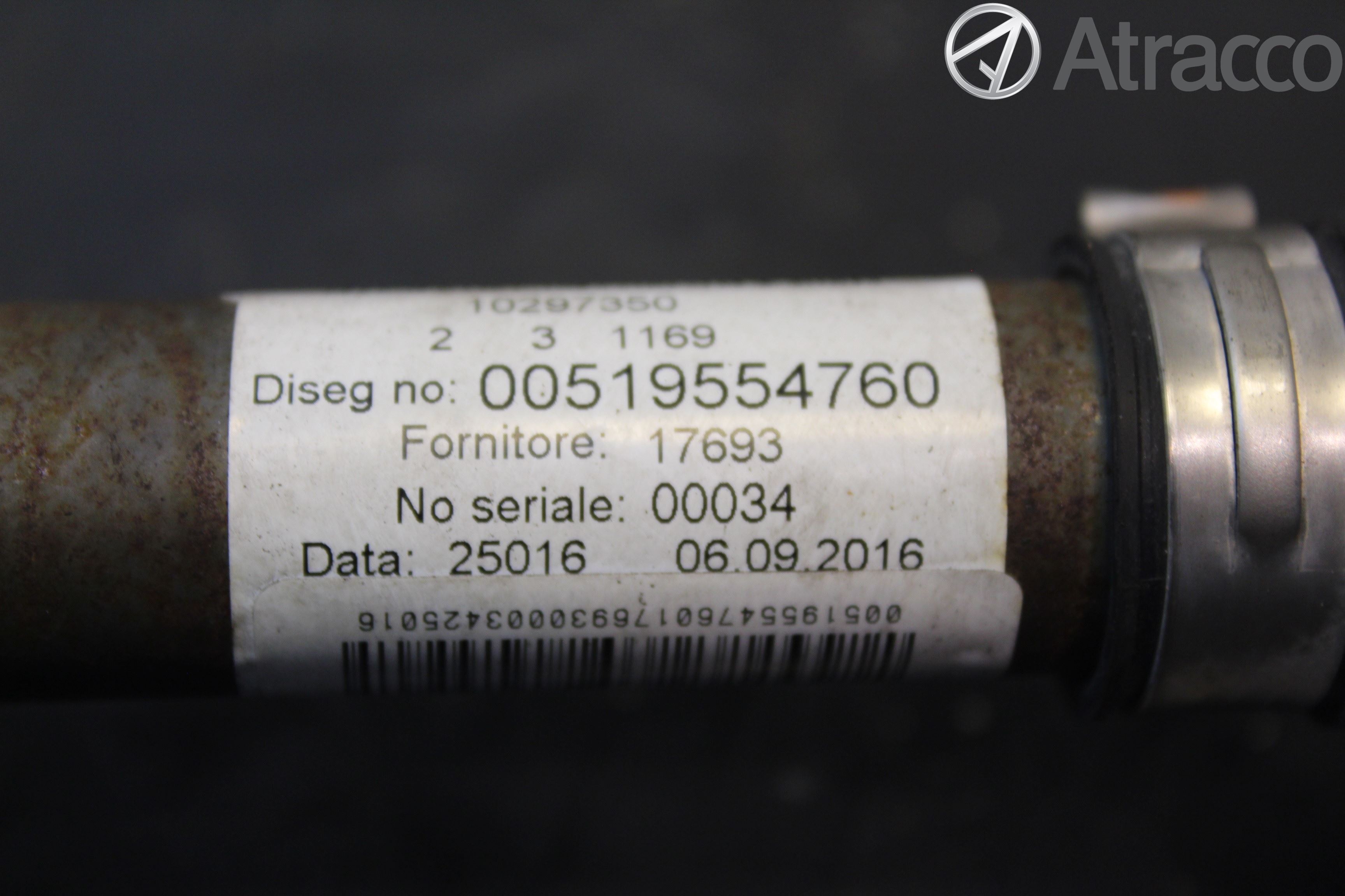 Fiat 500 07- Drivaxel Fram Höger