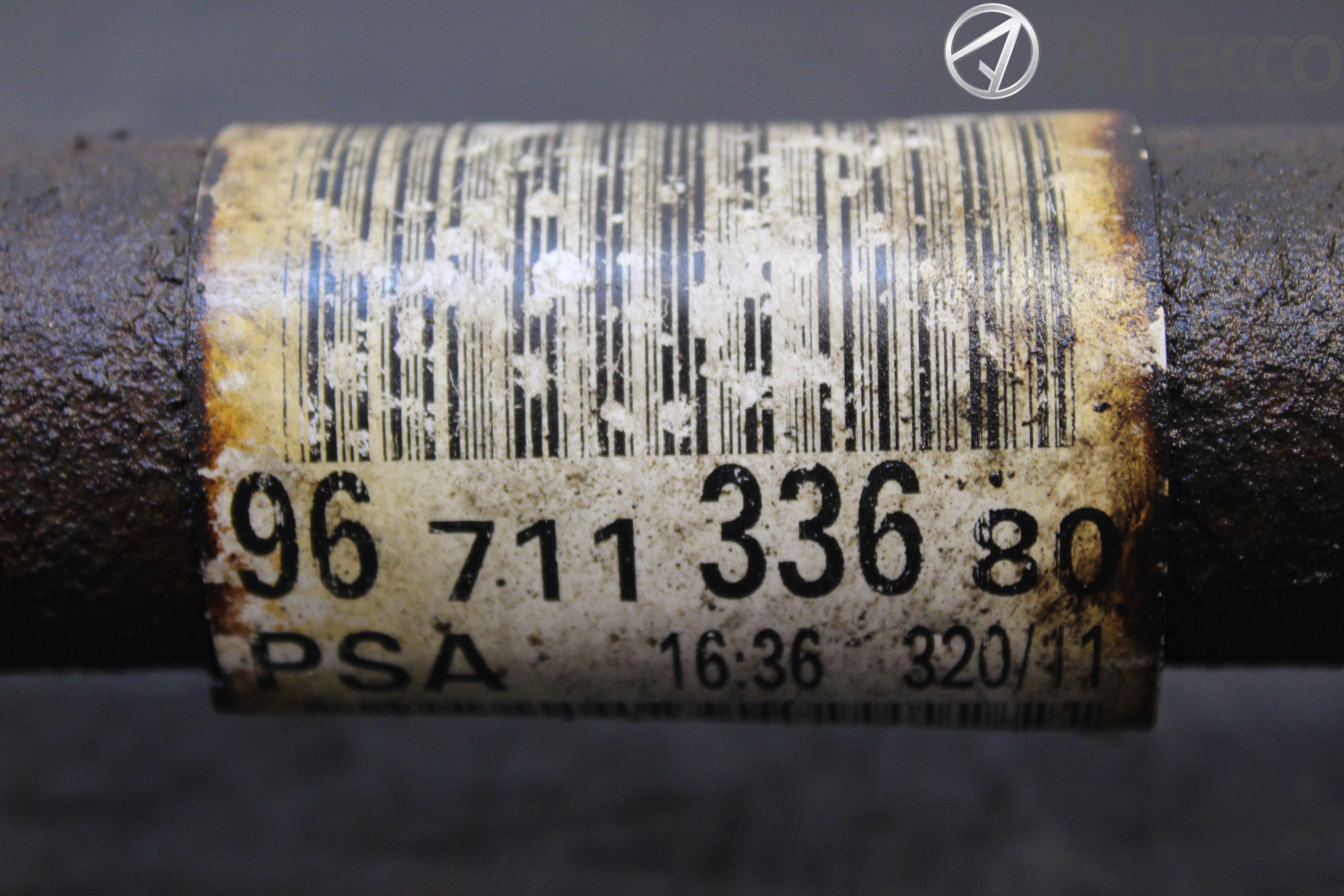 Peugeot PARTNER 08-15 Drivaxel Fram Höger