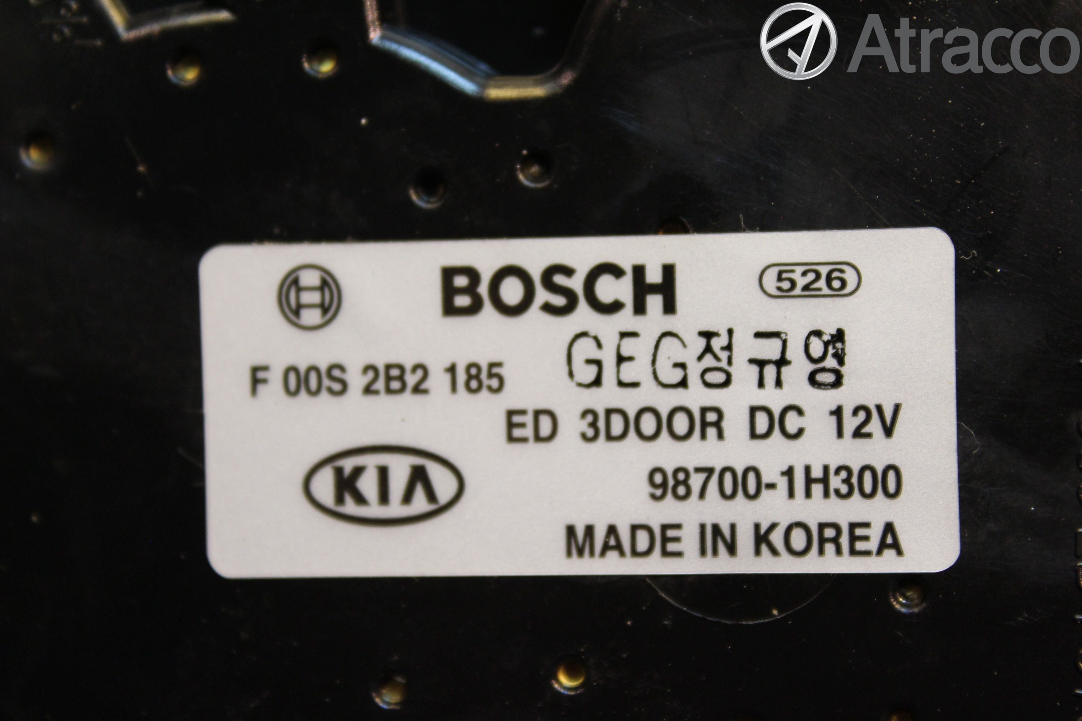 Hyundai ix35 Torkarmotor Baklucka