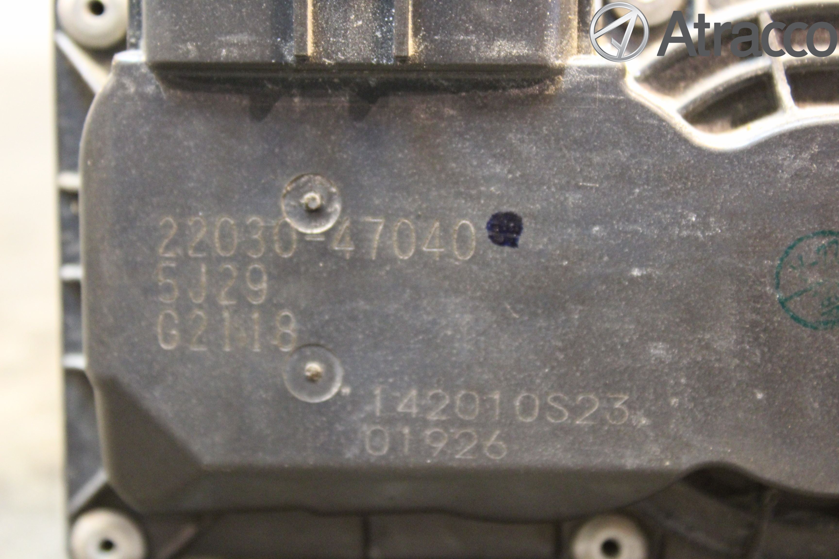 Toyota YARIS XP130 12-14 Injspjällhus