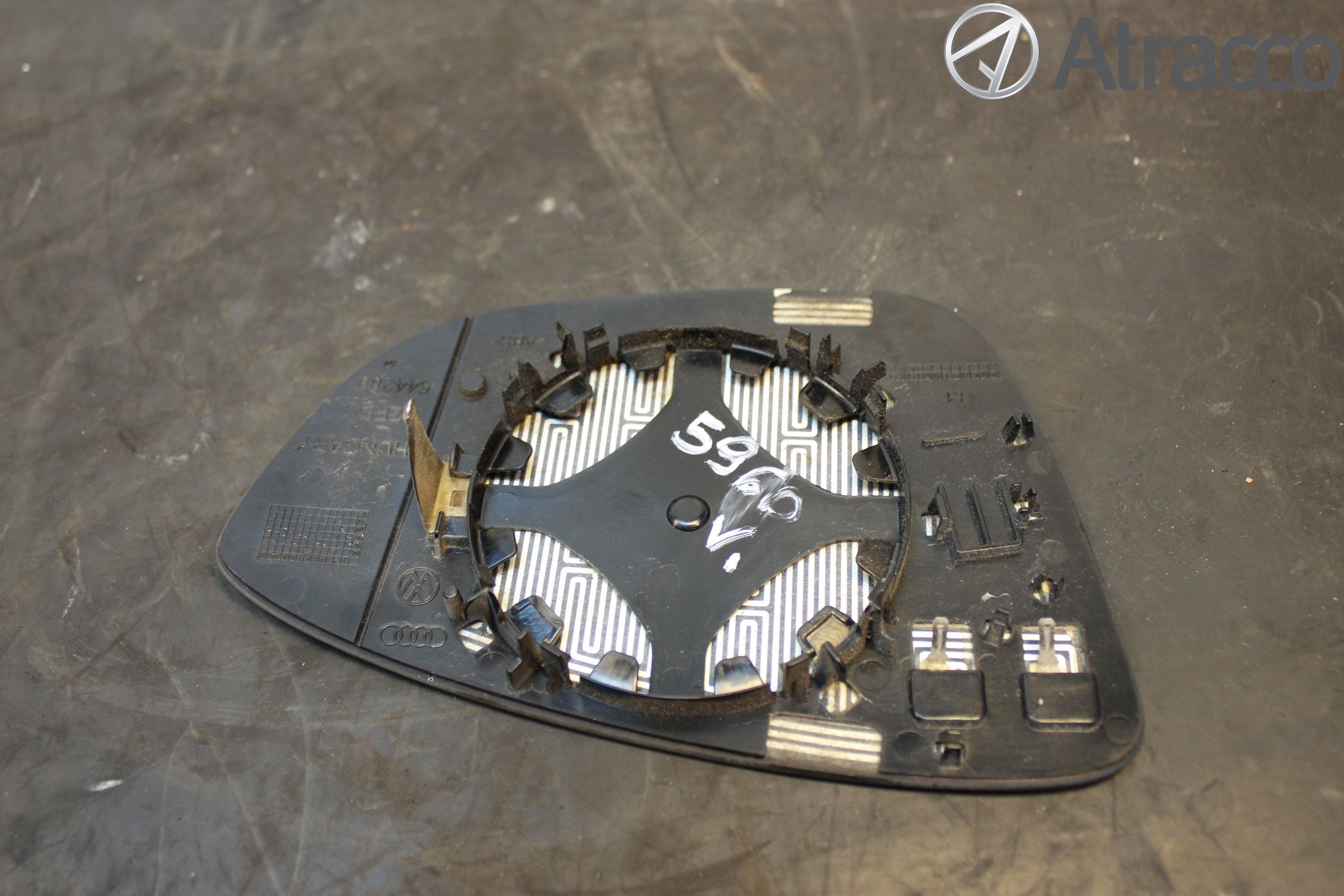 Volkswagen VW SCIROCCO 09-17 Spegelglas Vä