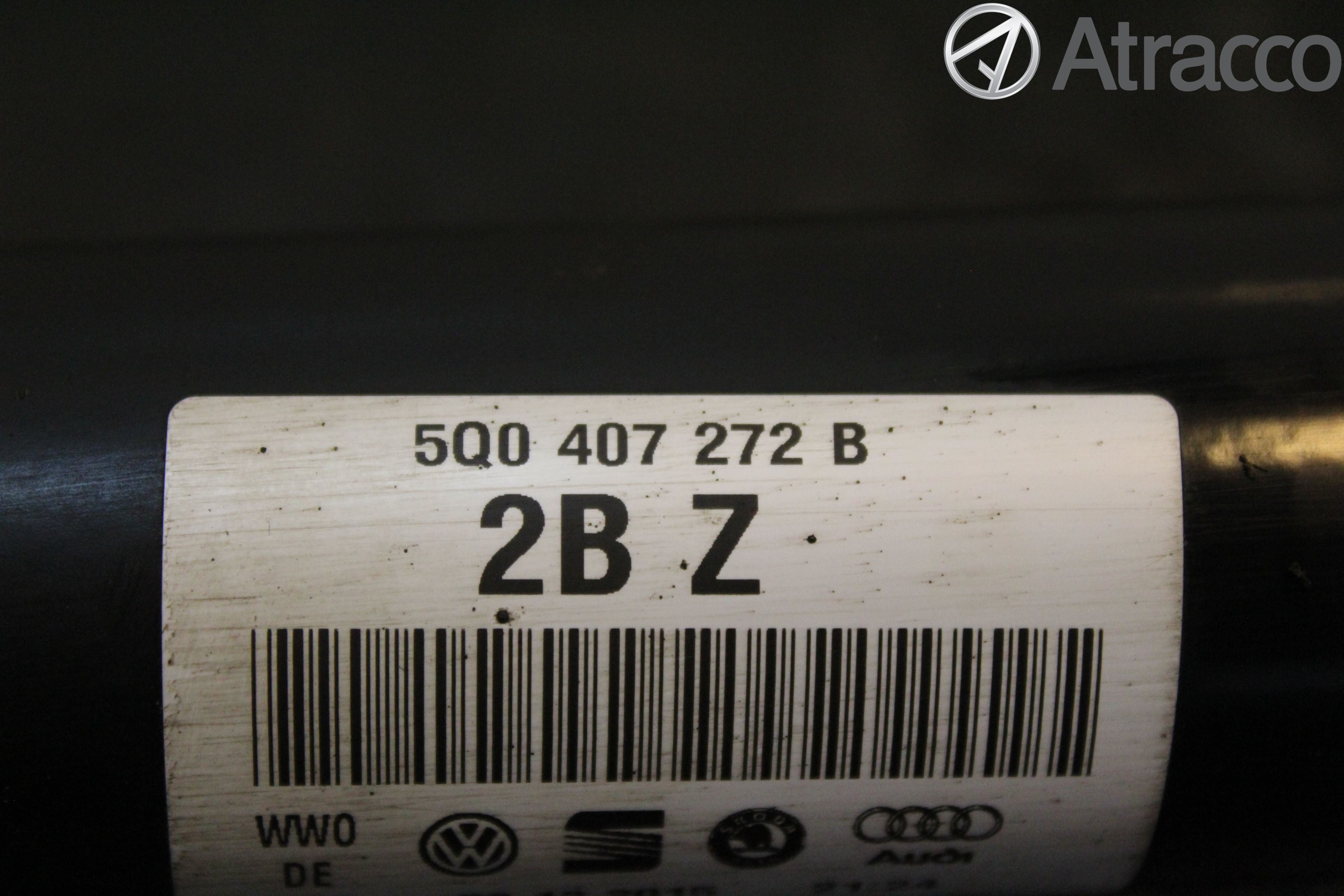Volkswagen VW CADDY 16-20 Drivaxel Fram Höger