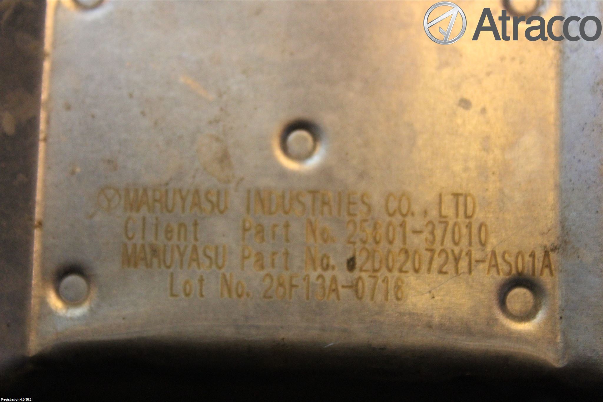 Toyota AURIS 13-19 Avgaskylare