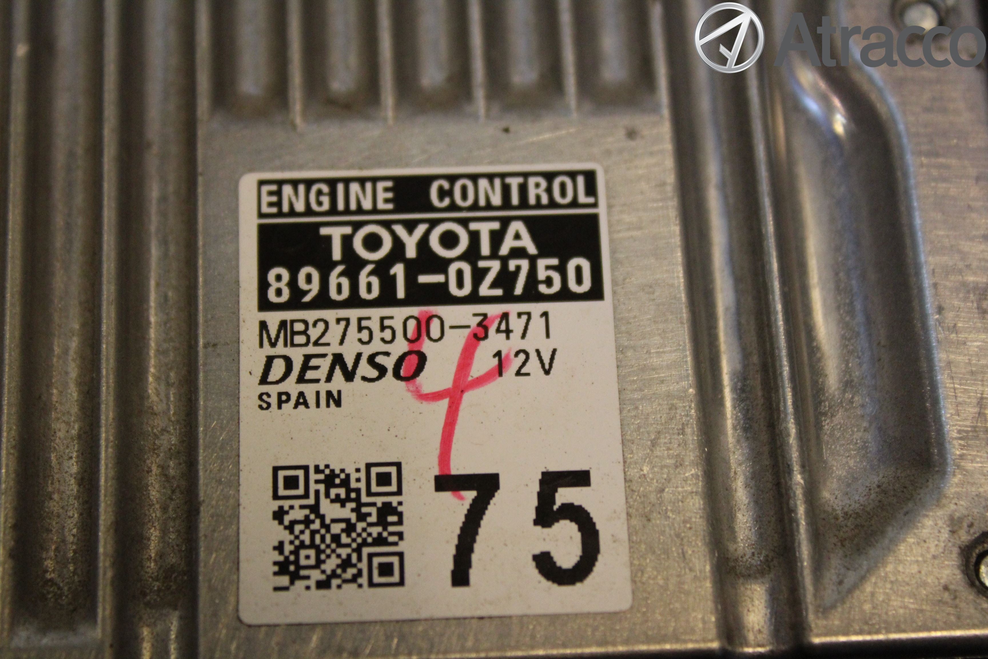 Toyota AURIS 13-19 Styrenhet Insprut Bensin