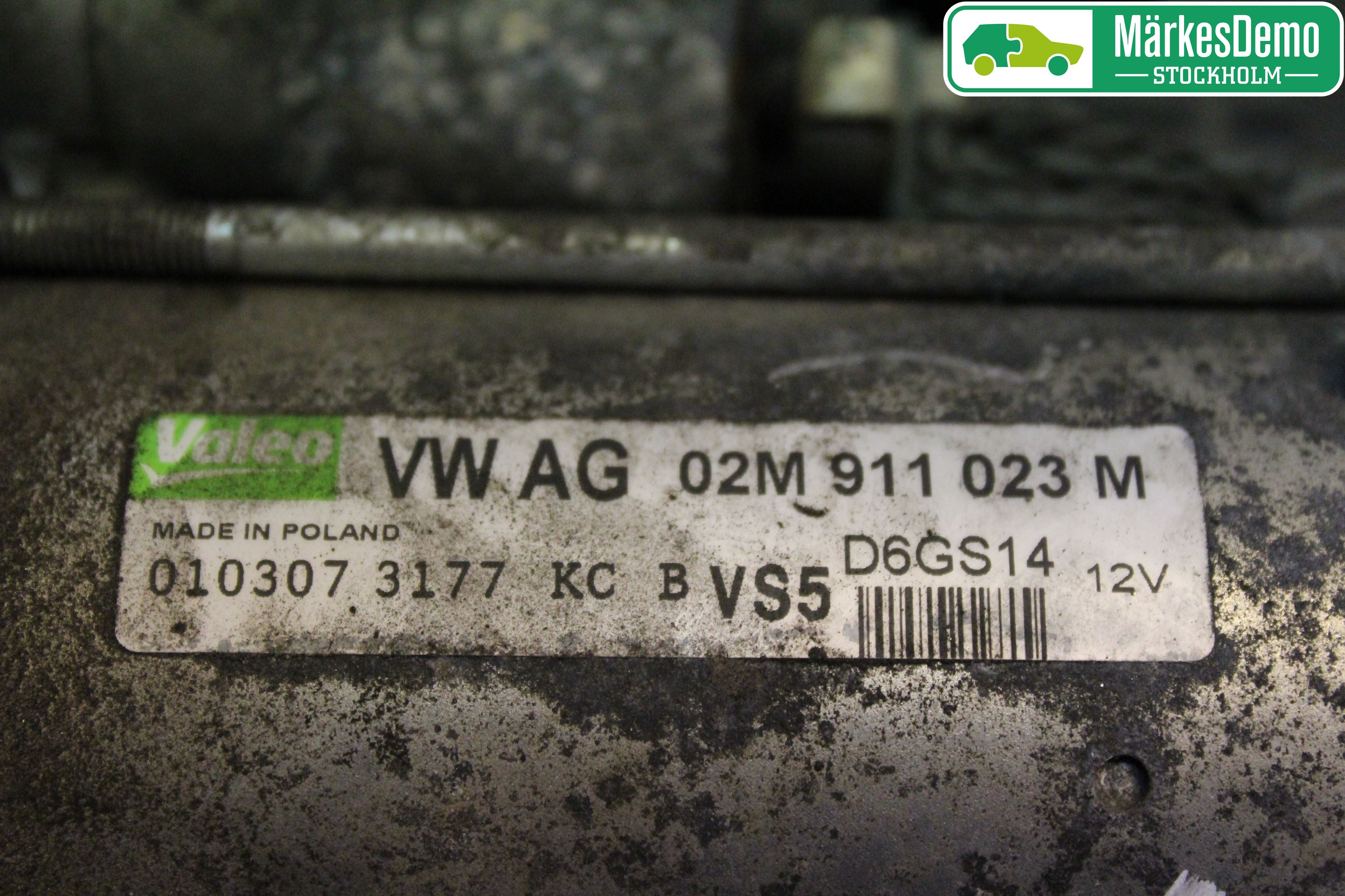 Volkswagen VW PASSAT 05-11 Startmotor