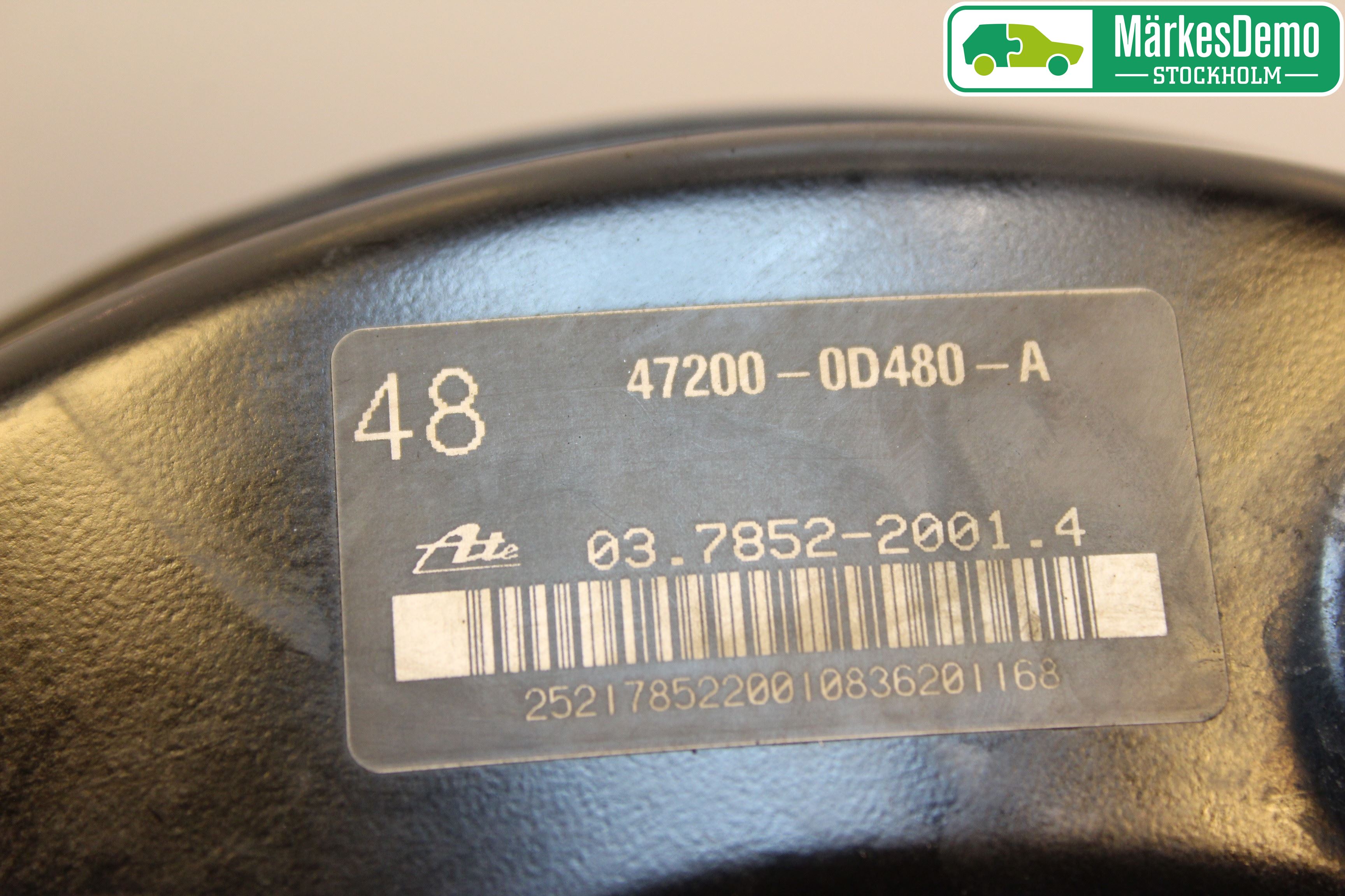 Toyota YARIS XP130 12-14 Bromsservo