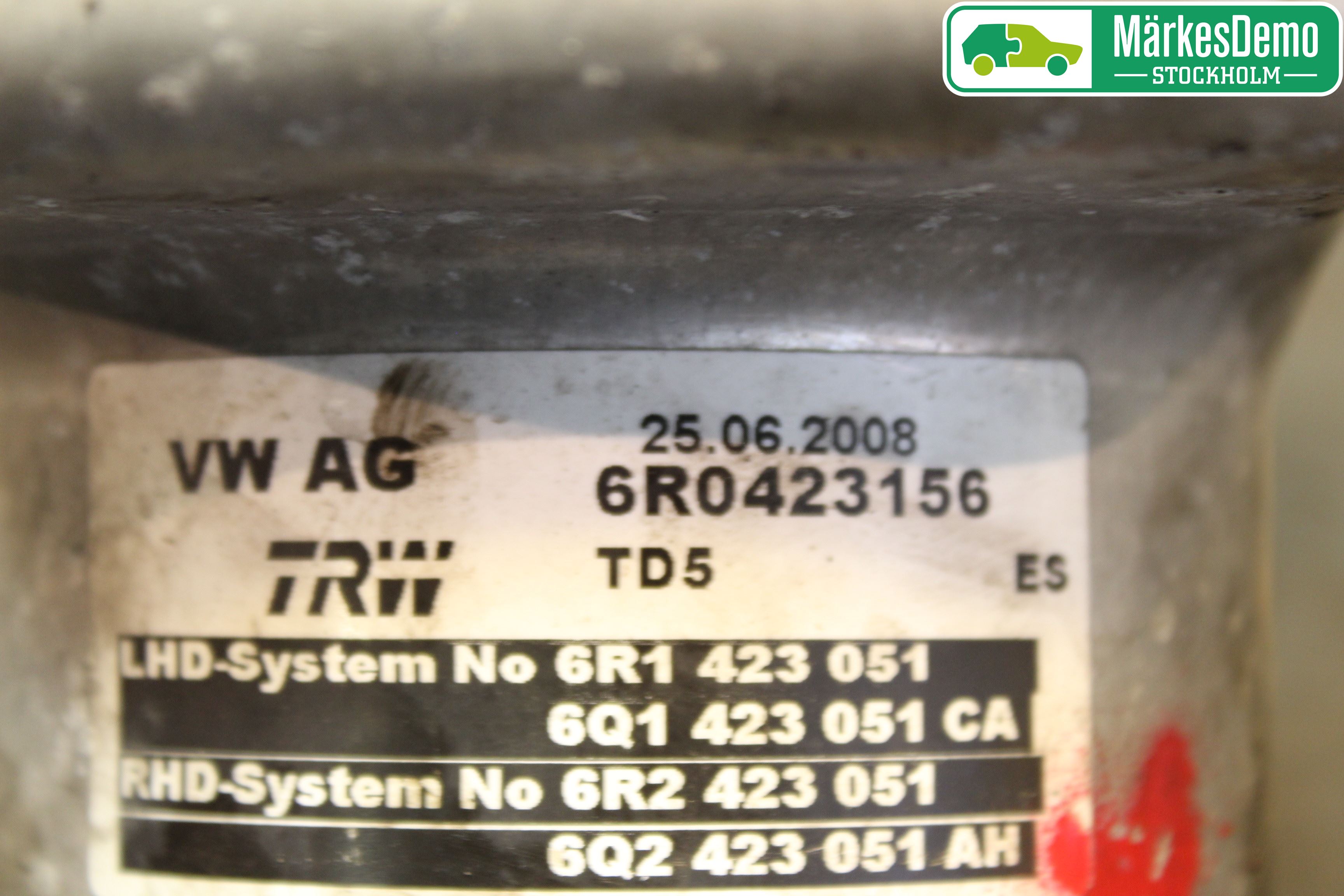 Seat IBIZA IV 08-16 Styrservo Pump Elektrisk