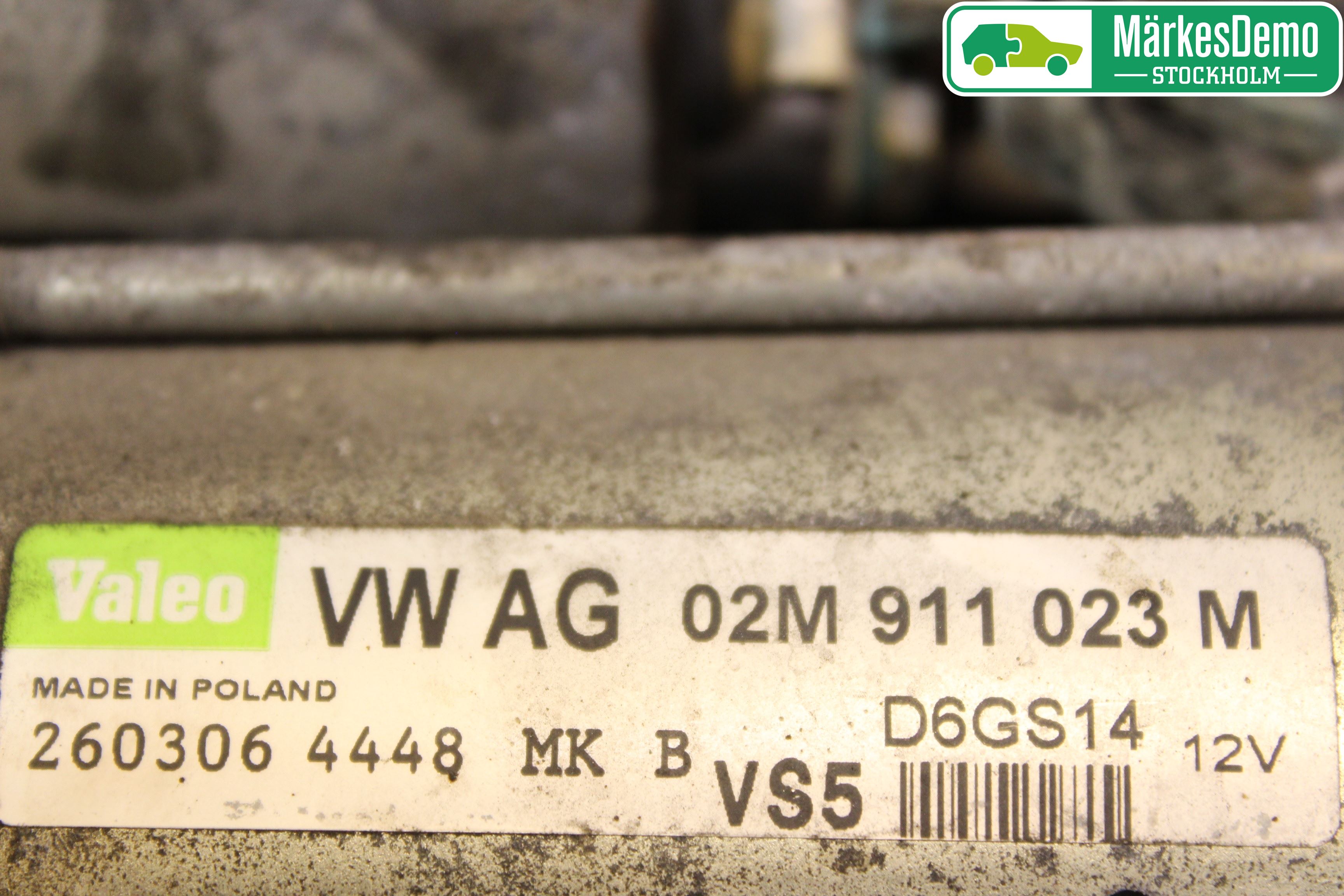 Skoda OCTAVIA (1Z) 05-13 Startmotor