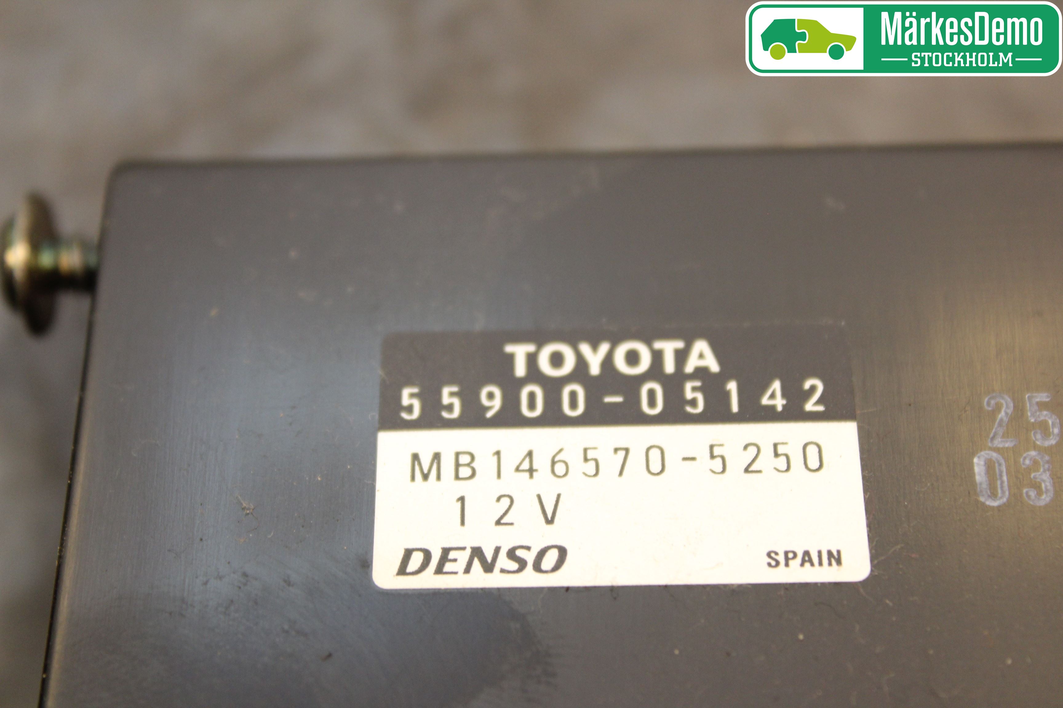 Toyota AVENSIS 03-06 Ac Styrenhet Ac Manöveren