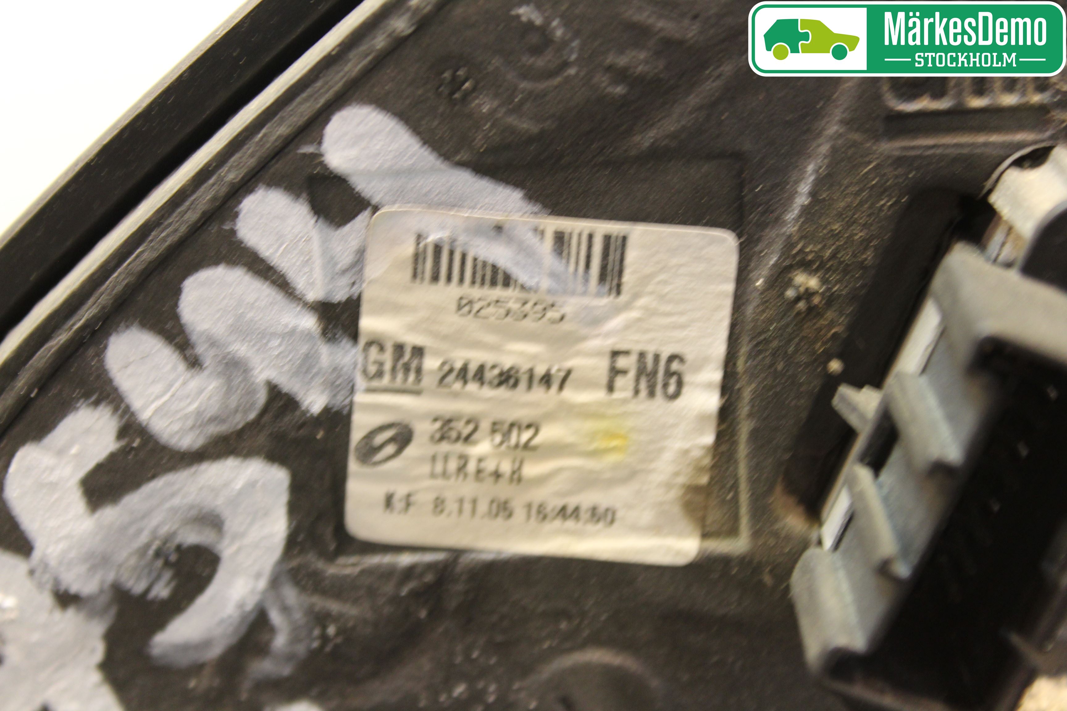 Opel VECTRA C 06-08 Spegel Yttre El Hö