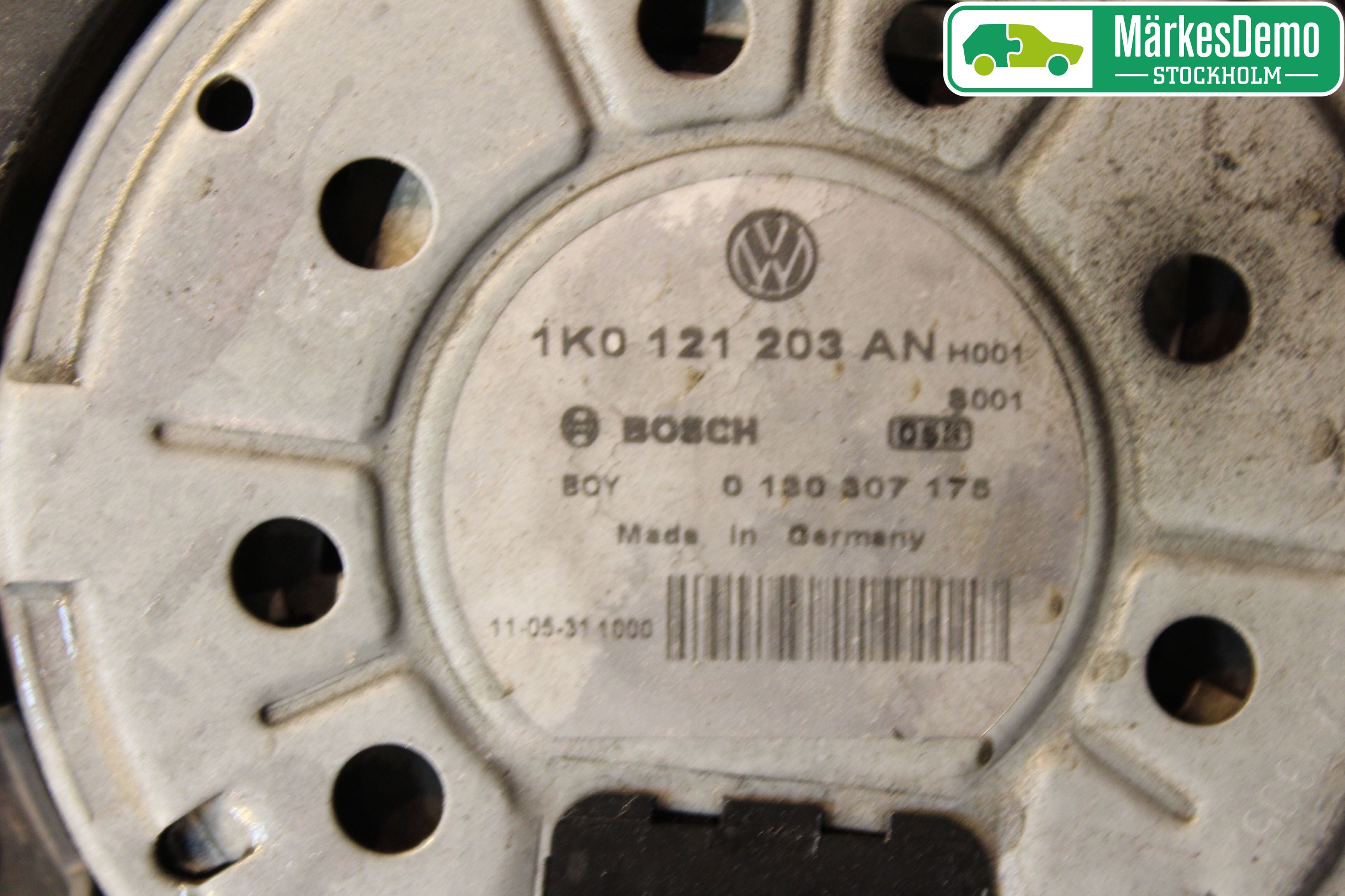 Volkswagen VW GOLF VI 09-13 Kylfläkt El