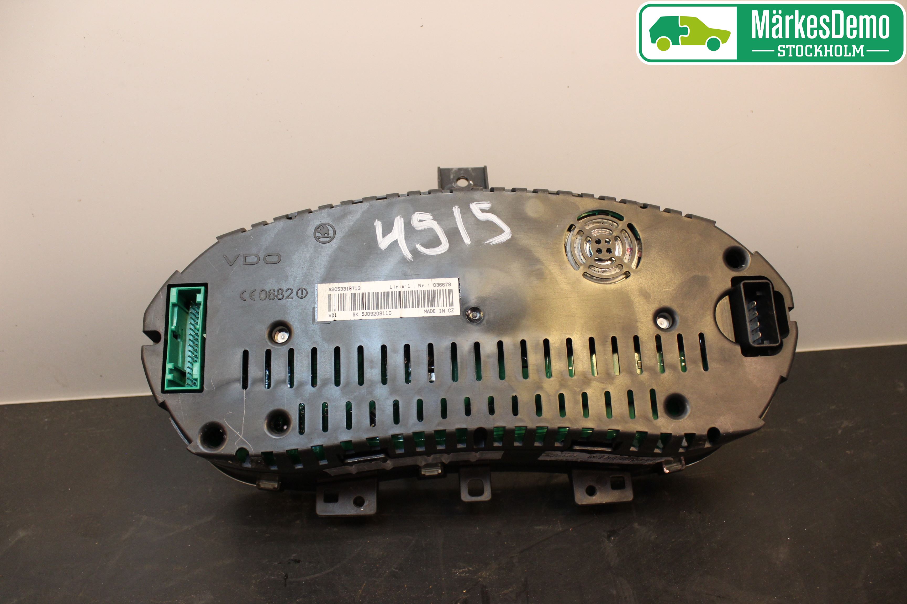 Skoda FABIA 07-14 Instrument Komb