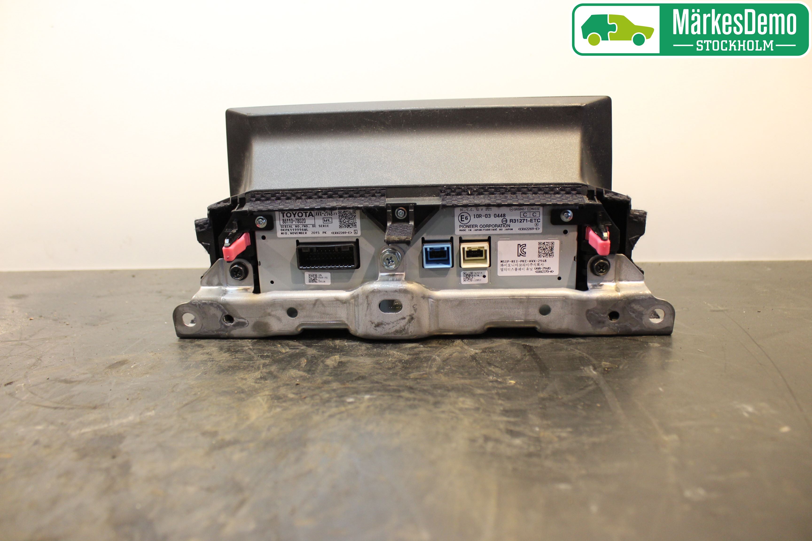 Lexus NX 300h 15-21 Cd Radio - Multimediapanel