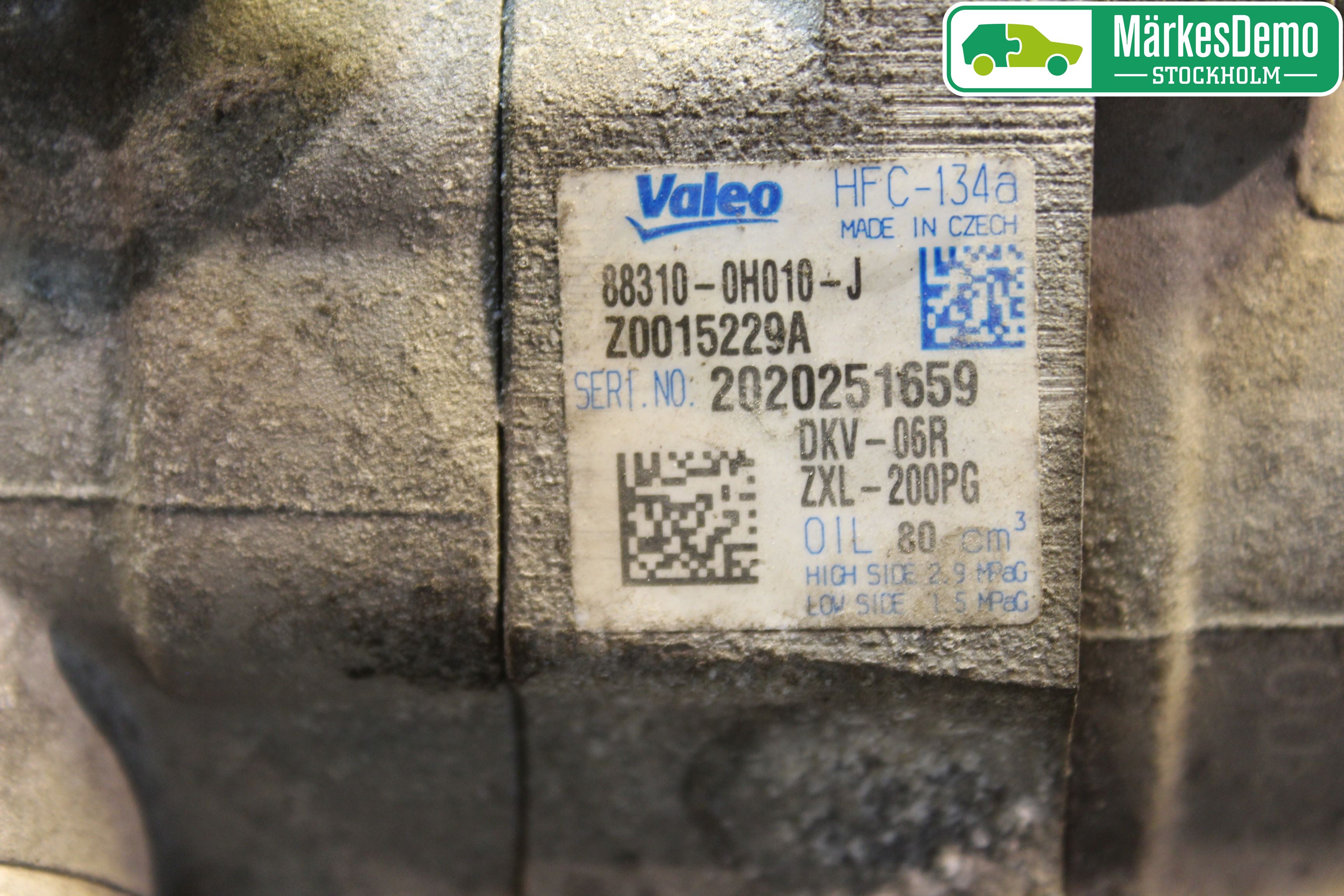 Citroen C1 06-13 Ac Kompressor