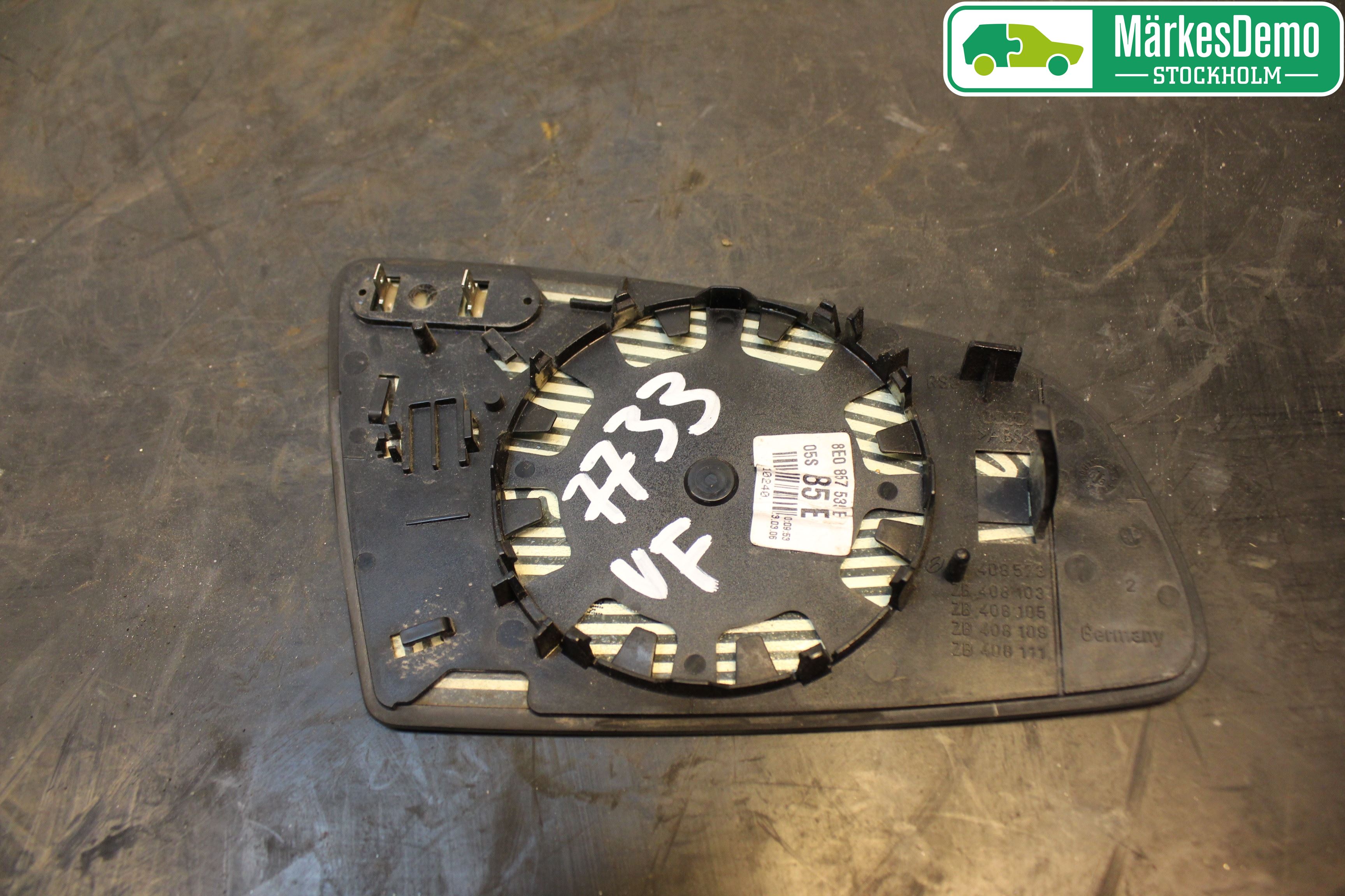 Audi A4/S4 05-07 Spegelglas Vä