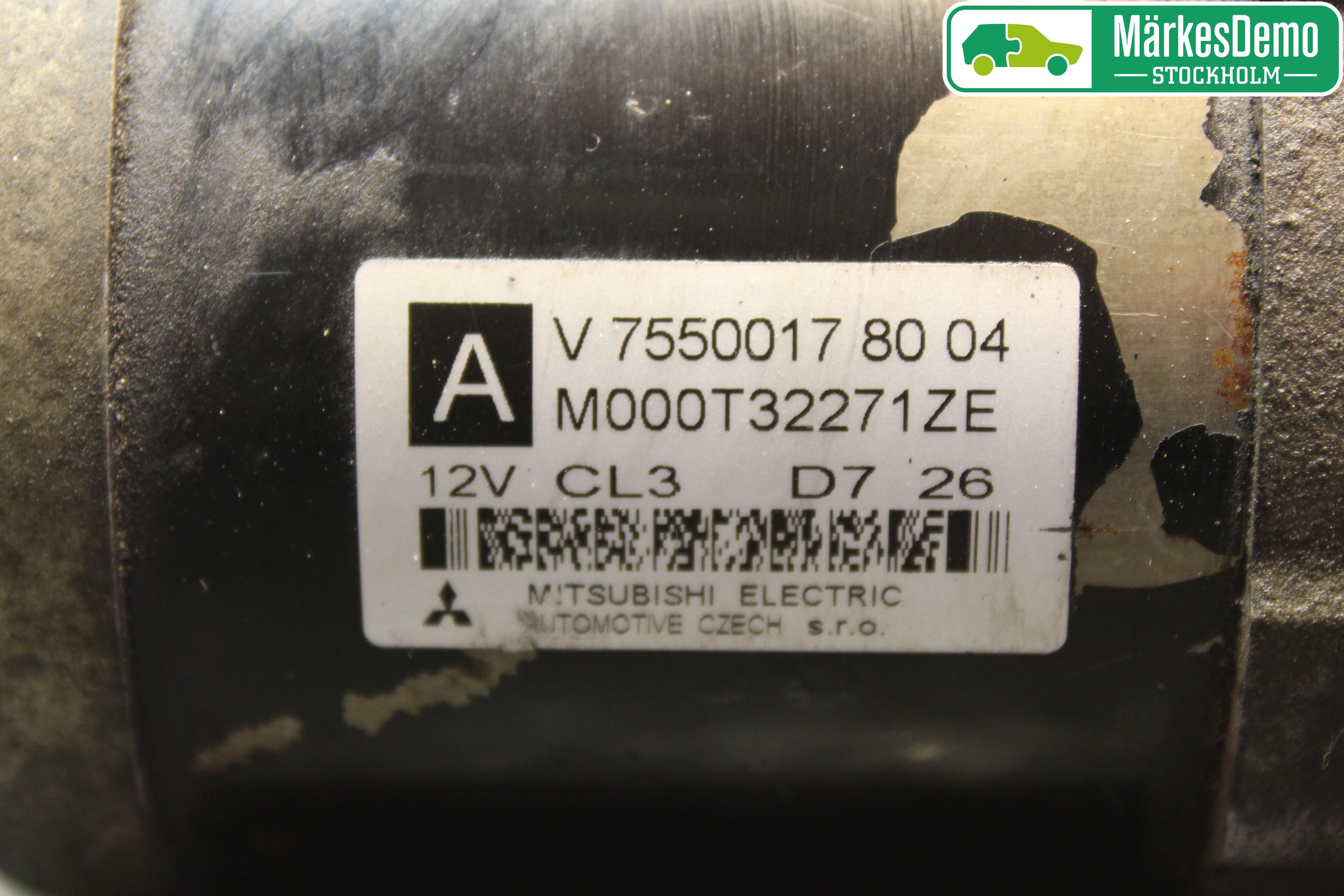 Peugeot 207 Startmotor