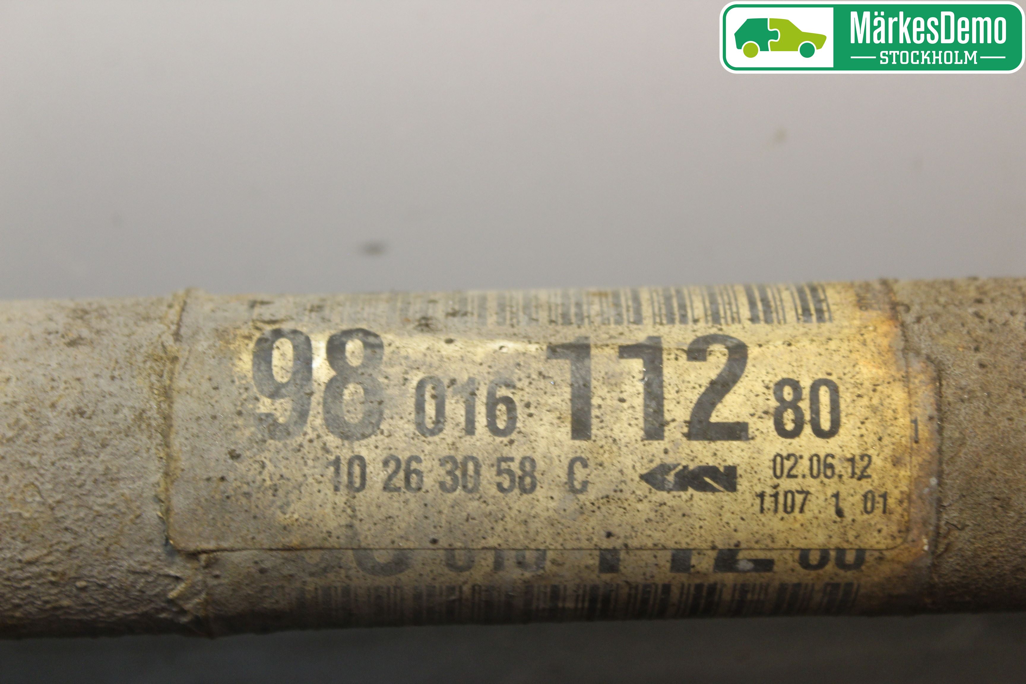 Peugeot 208 12-15 Drivaxel Fram Höger