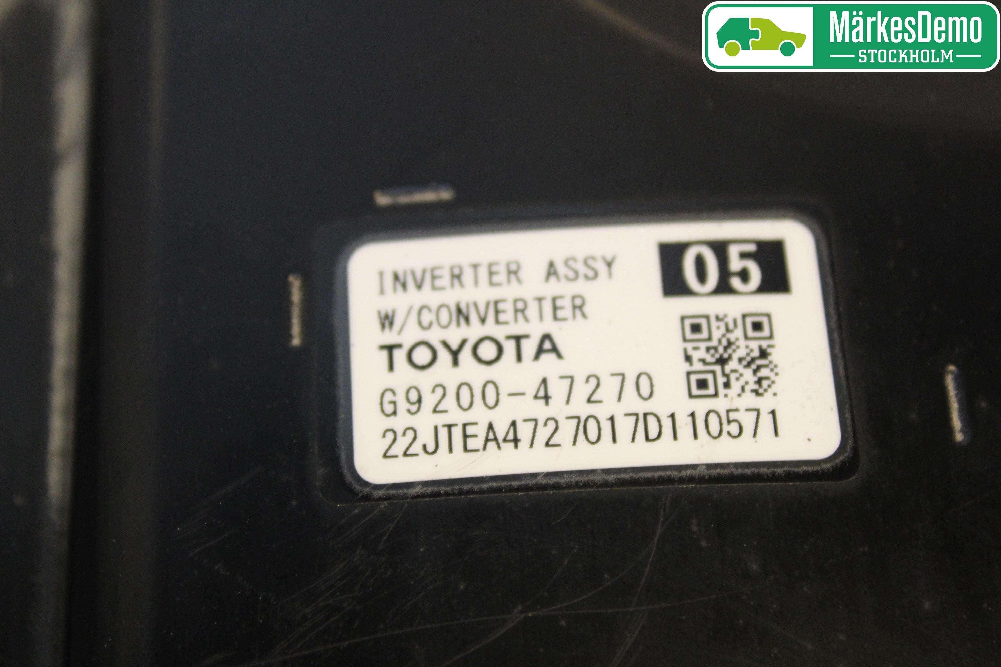 Toyota PRIUS (ZVW50) 16-21 Hybridconverter