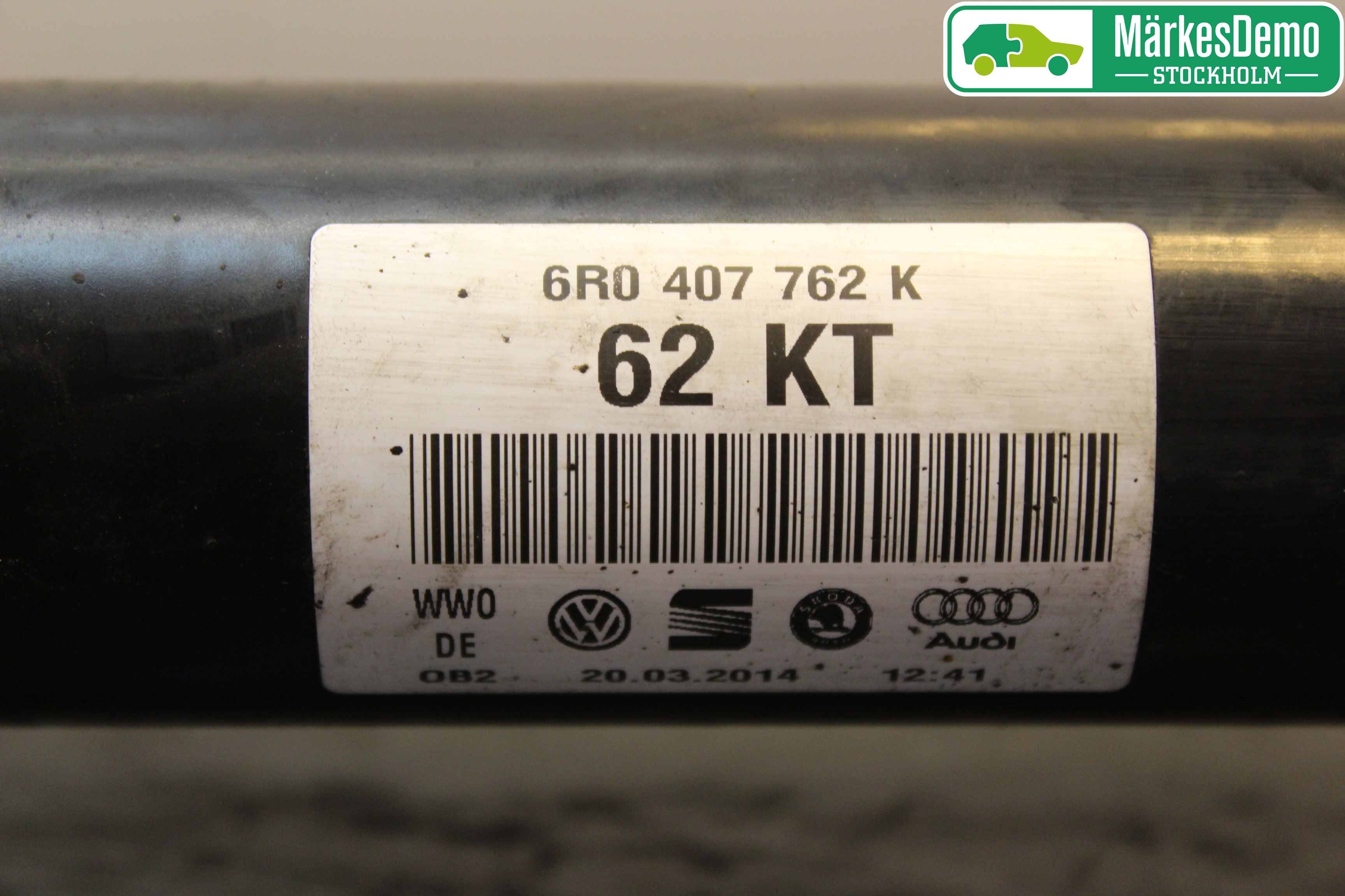 Skoda RAPID Drivaxel Fram Höger