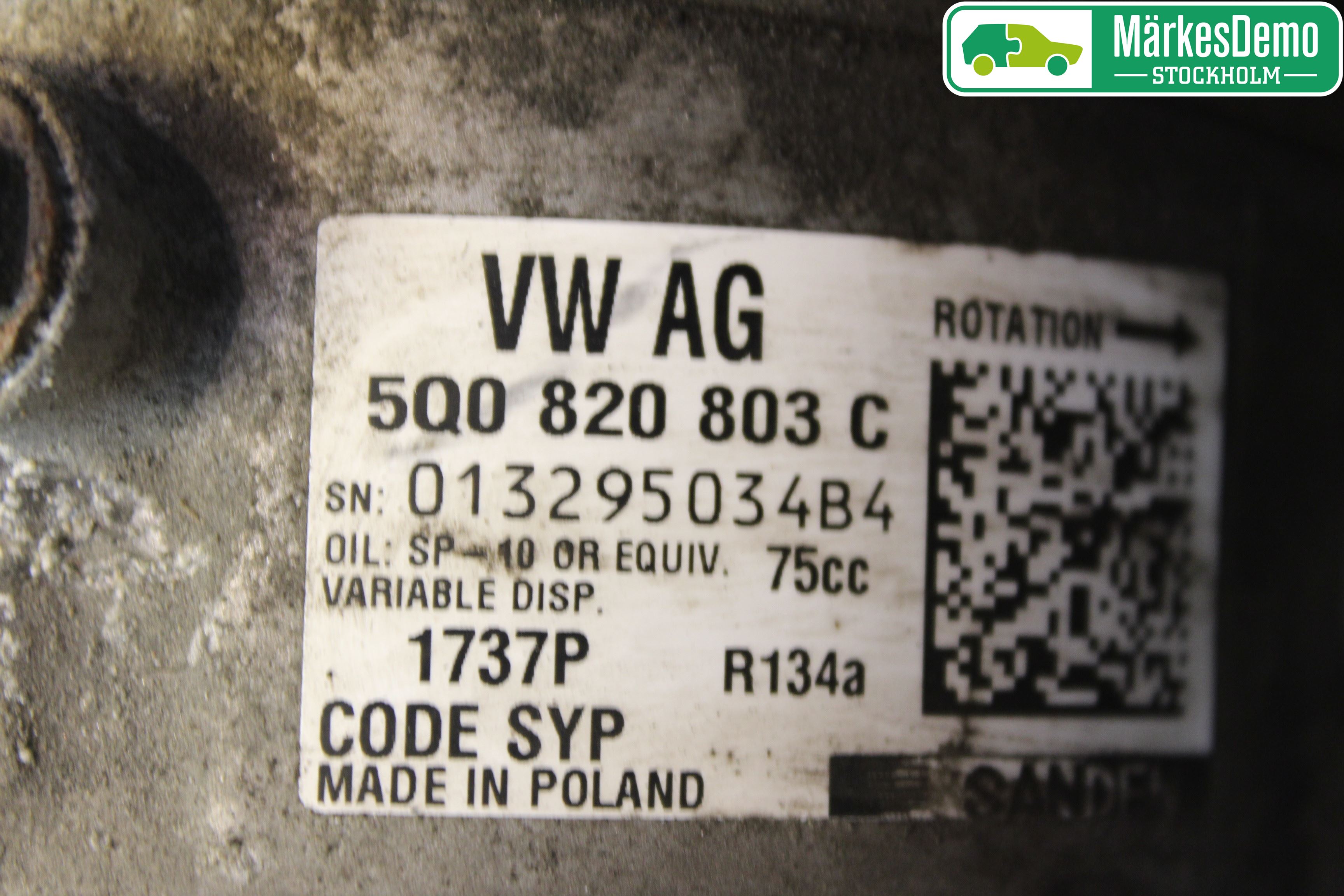 Skoda RAPID Ac Kompressor